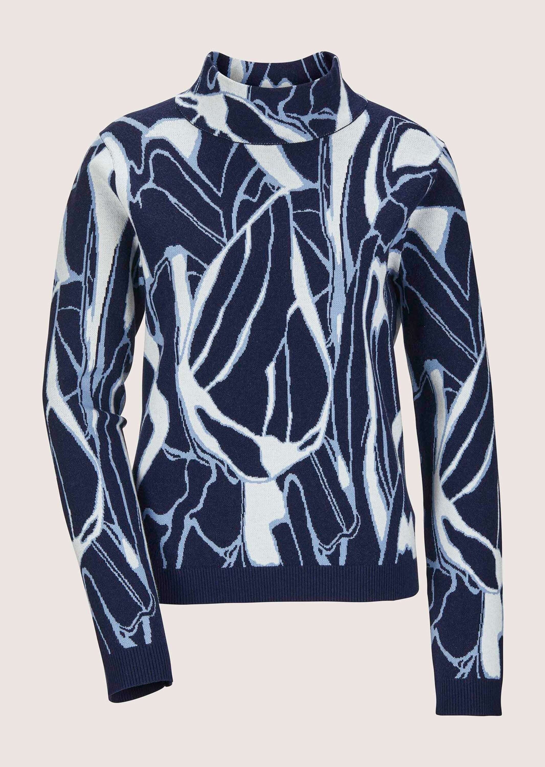 MADELEINE Strickpullover Jacquard-Pullover