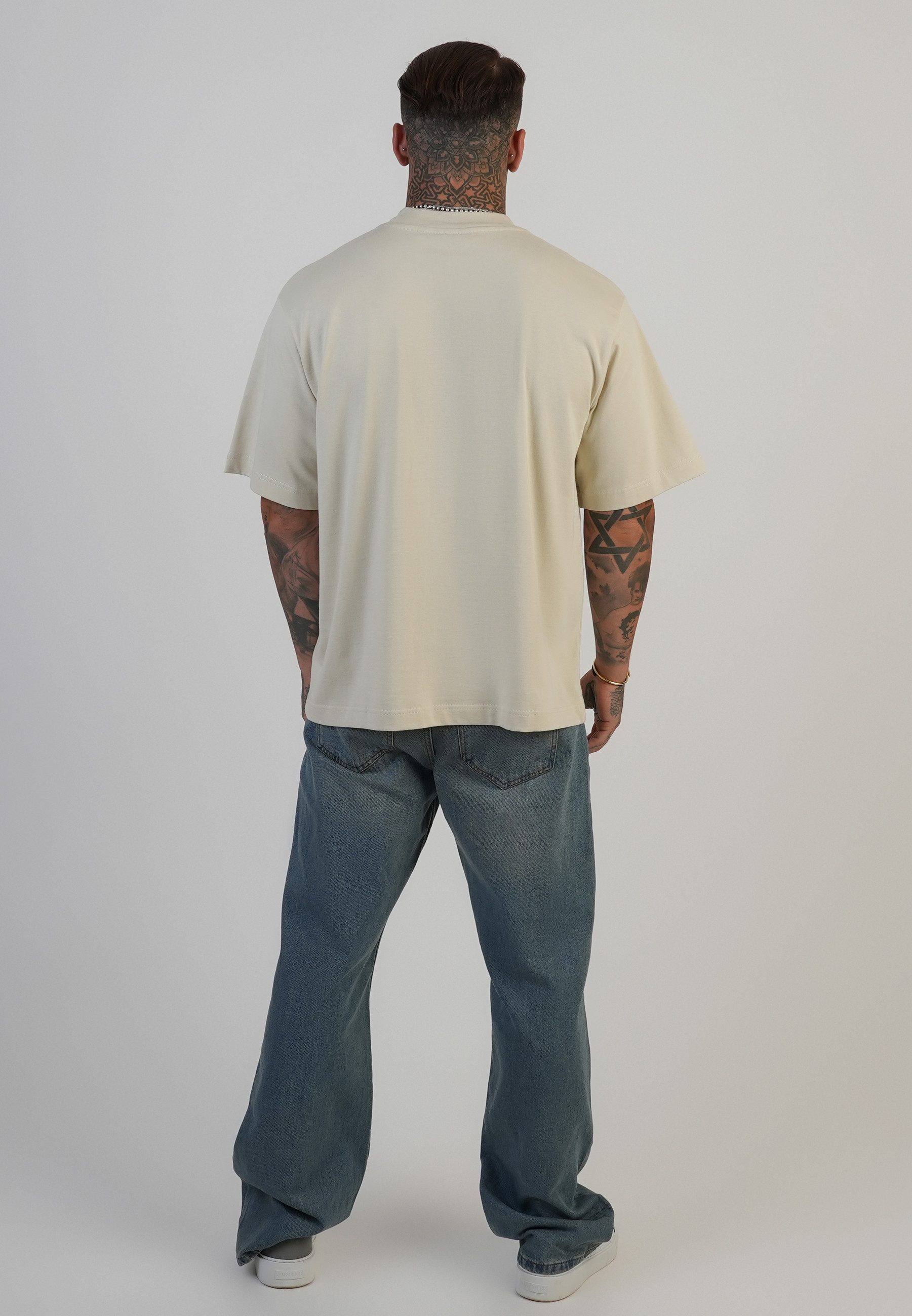Siksilk T-Shirt SikSilk Herren T-Shirt mit Logo – Bild 5 von 5