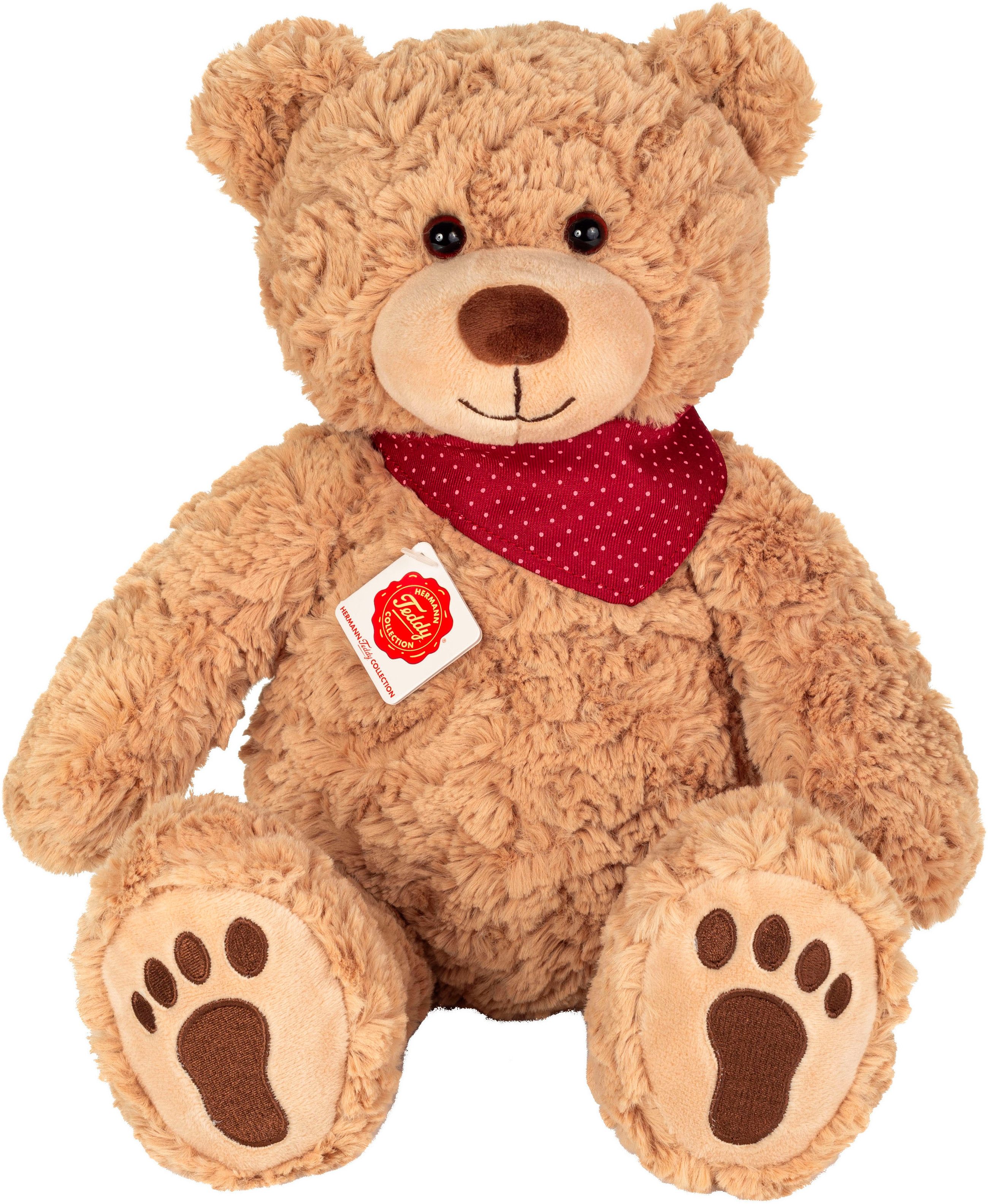 Teddy Hermann® Kuscheltier Teddy Chilly mit Halstuch 40 cm