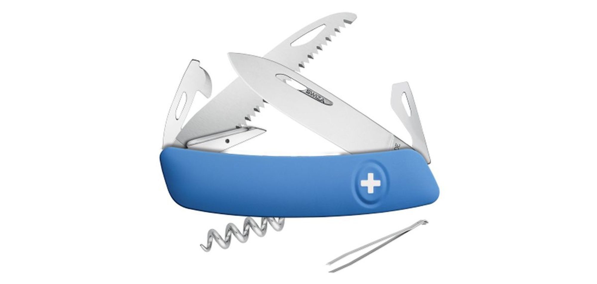 SWIZA Taschenmesser Swiza D05, blau 7,5 cm