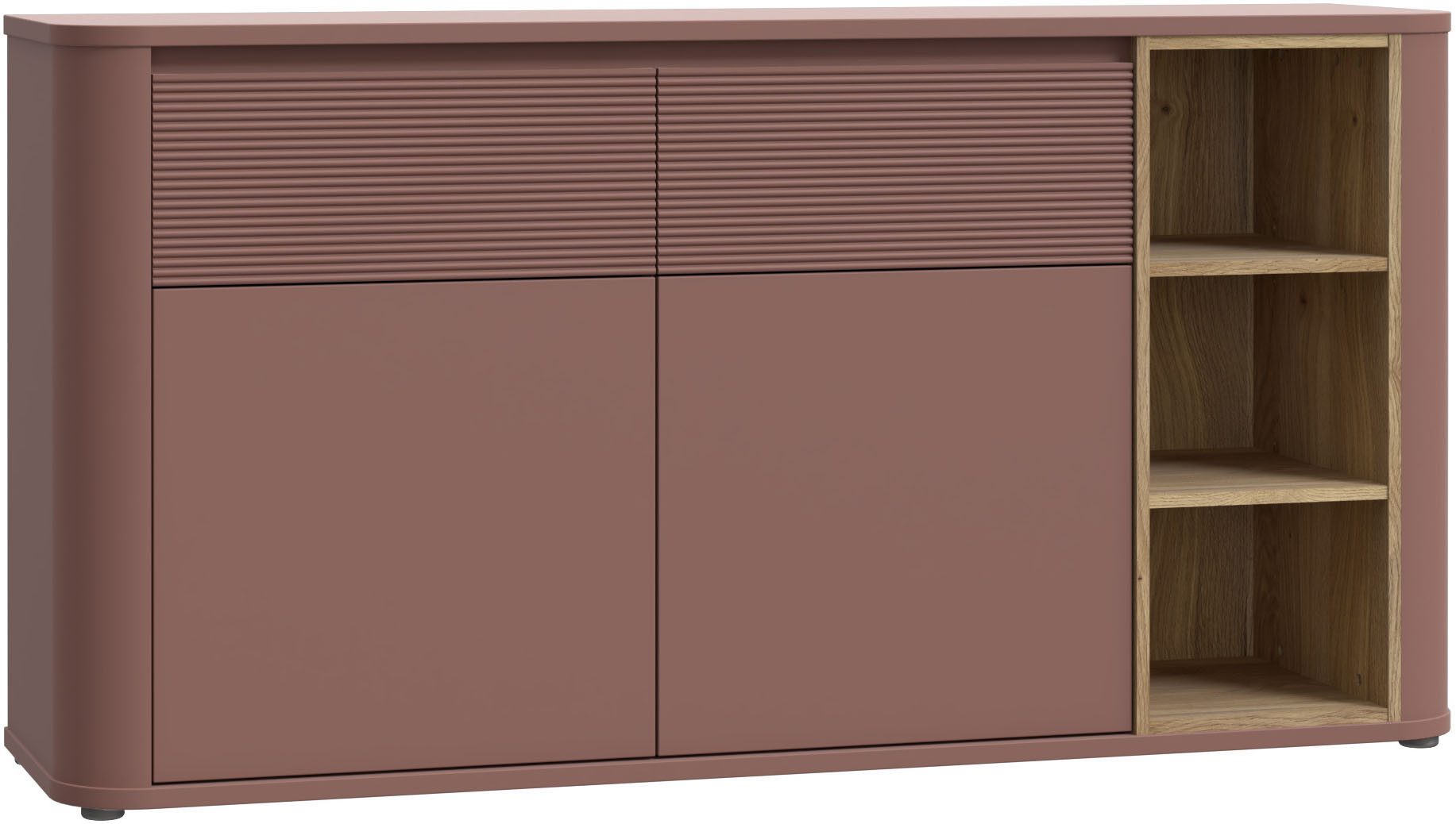 FORTE Sideboard, B/H/T 160/83,1/41,3 cm, Stauraum, MDF Front