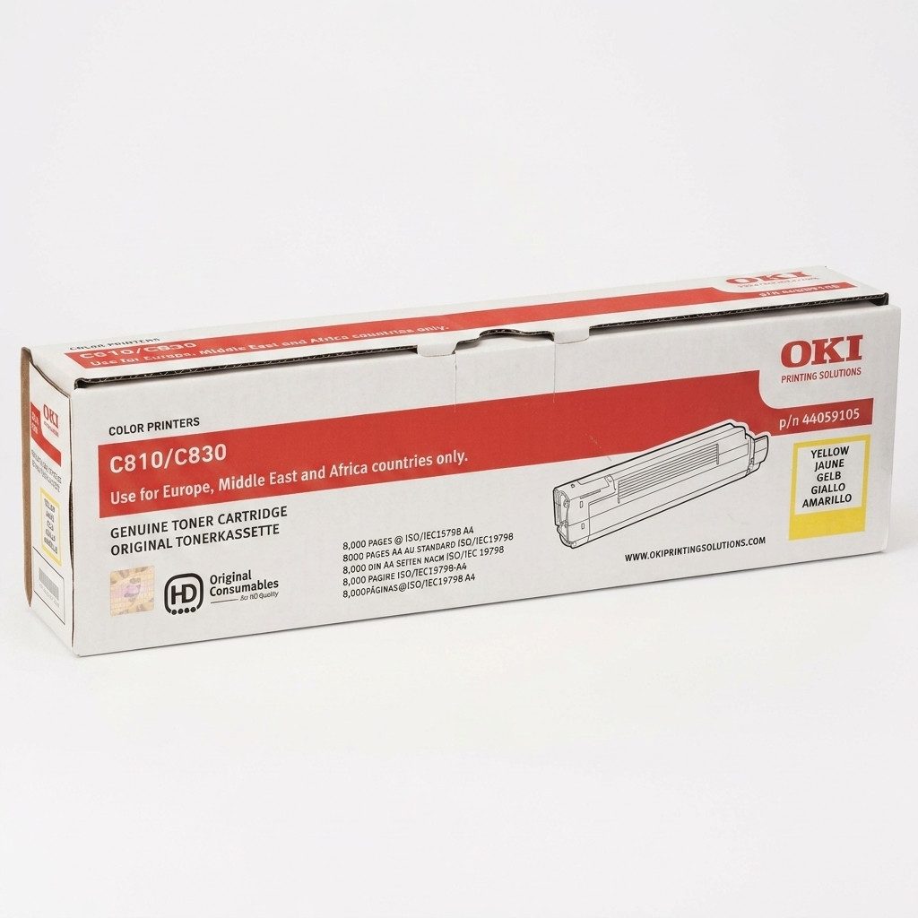 OKI Tonerpatrone OKI Systems 44059105 yellow