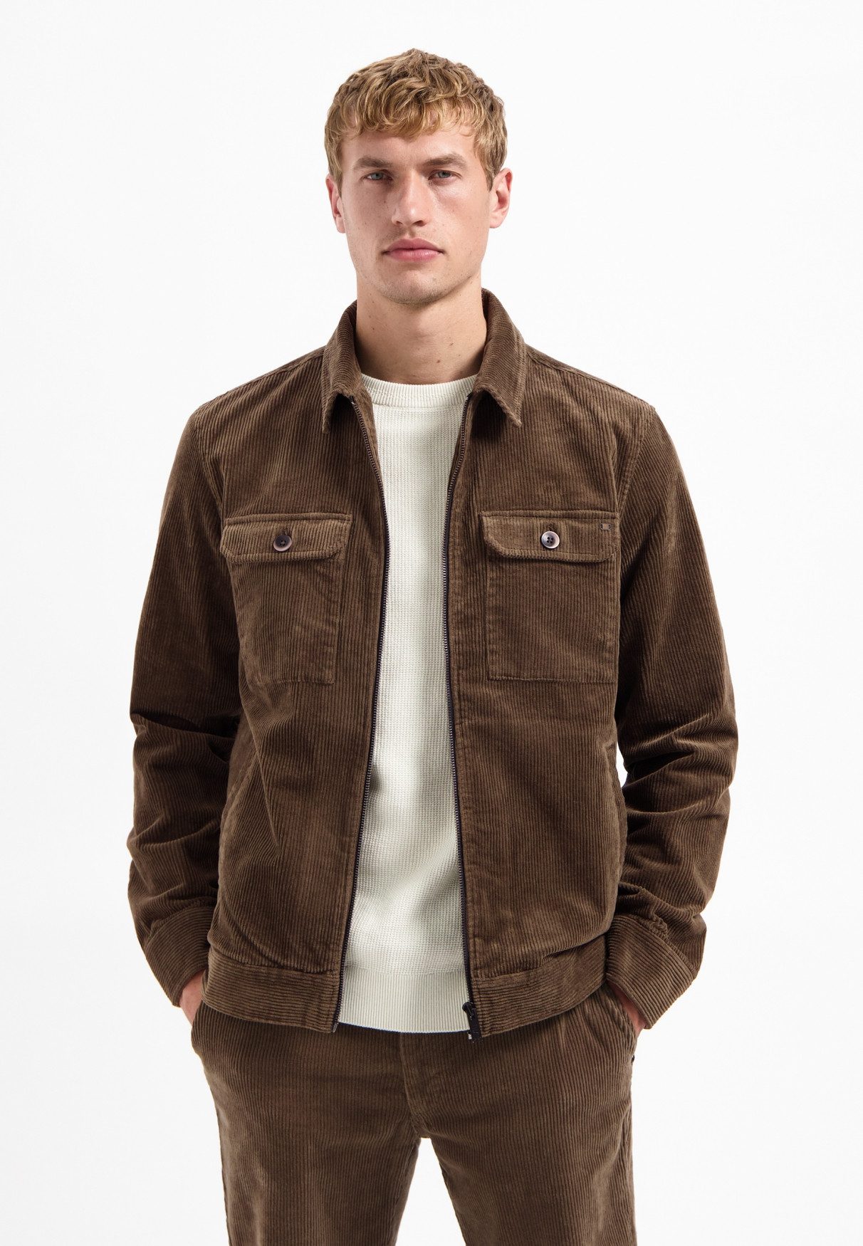 NO EXCESS Langarmhemd No Excess Overshirt günstig online kaufen