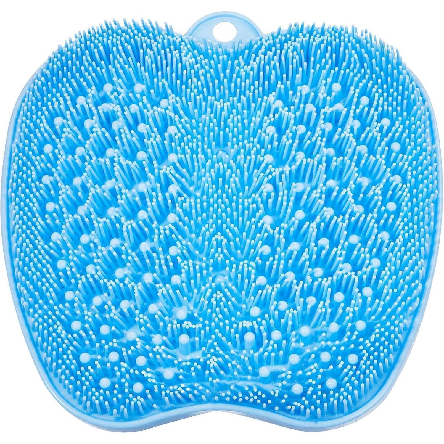 LuxusKollektion Fußreflexzonen-Massagematte Fußwäscher Massage Pad mit Saugnäpfen, Peeling & Reflexzonenmassage
