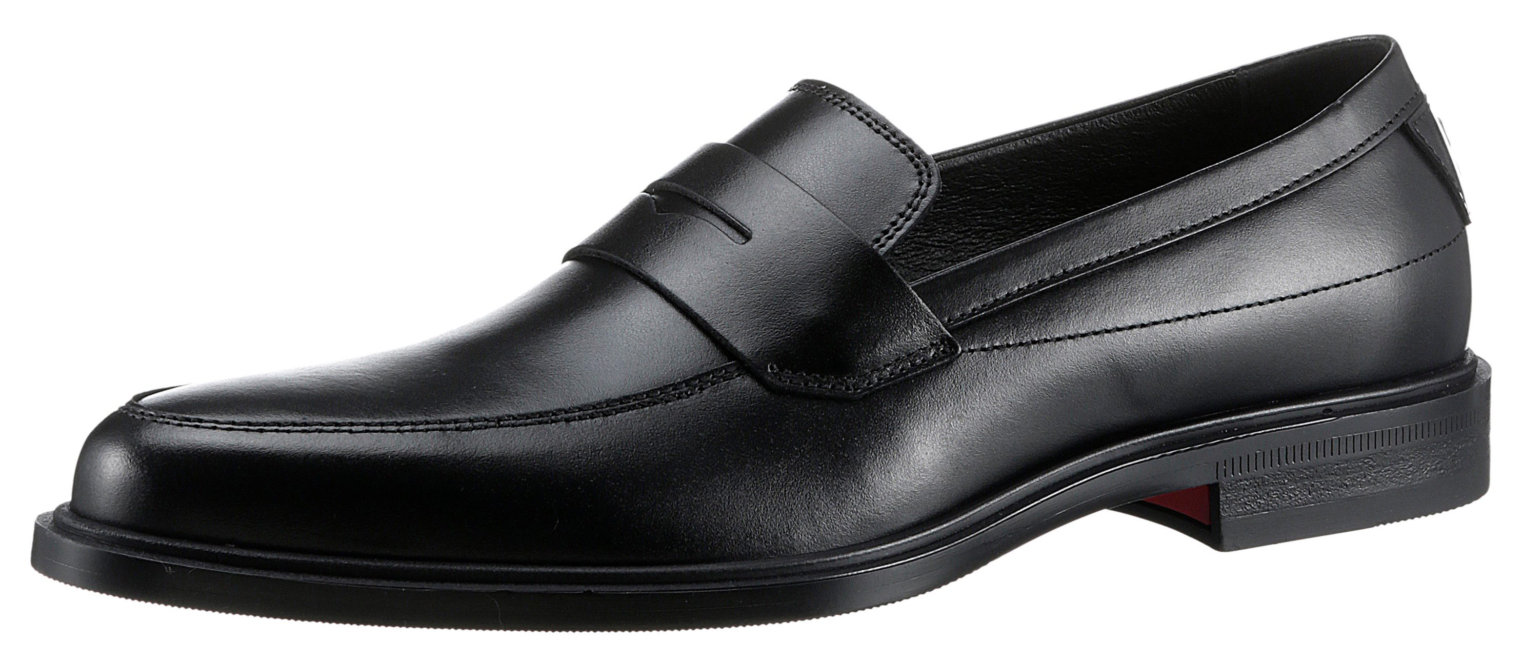 HUGO Kerr Slipper Monk, Business Schuh, Anzugschuh in glänzender Optik