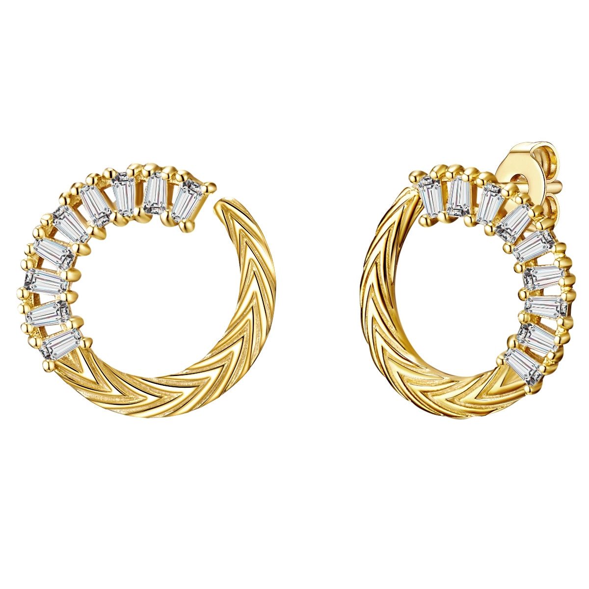 Lulu & Jane Paar Ohrstecker Set: AV198 (2-tlg), mit Zirkonia günstig online kaufen