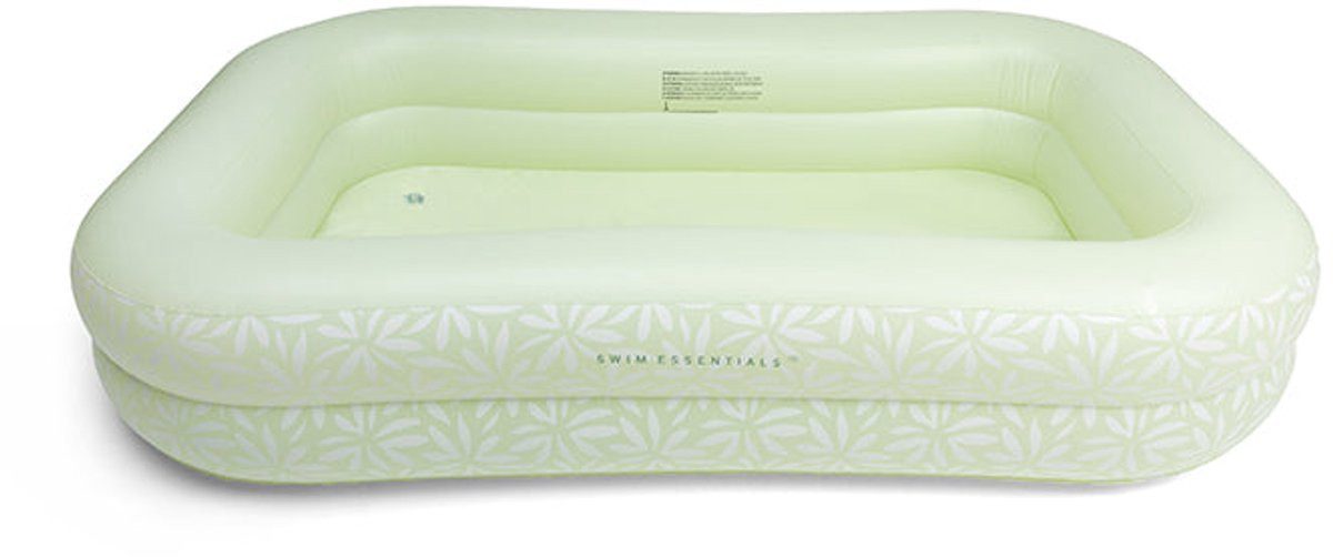 Swim Essentials Pool Paddling Pool 210 cm Green Matcha 210 x 132 cm, Swimming Pool Planschbecken