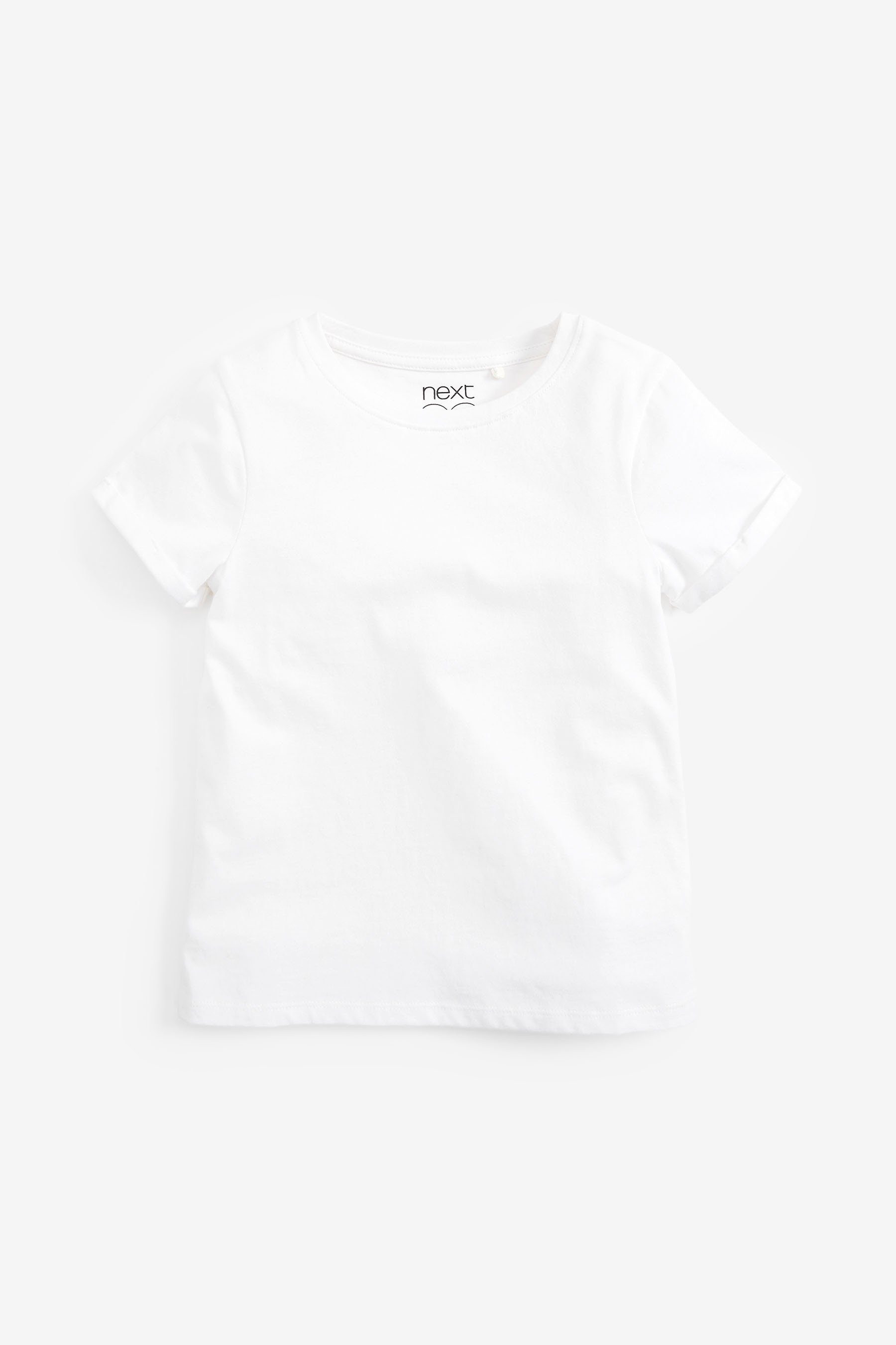 Next T-Shirt Regular T-Shirt Black/White (3-tlg) Fit