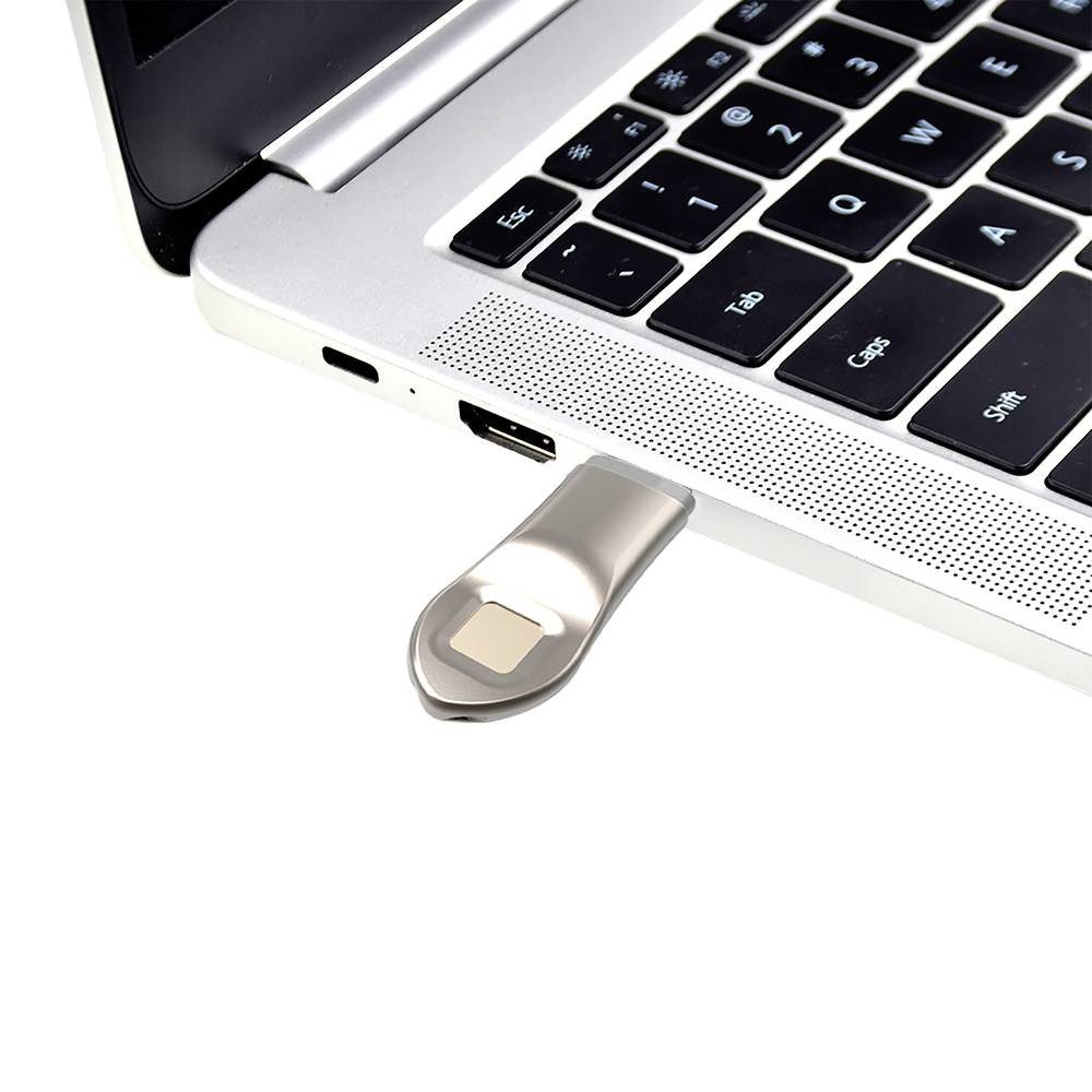 XLYNE USB 3.1 Stick Fingerprint 64 GB 7964032 USB-Stick (Fingerabdruckscanner) – Bild 3 von 3