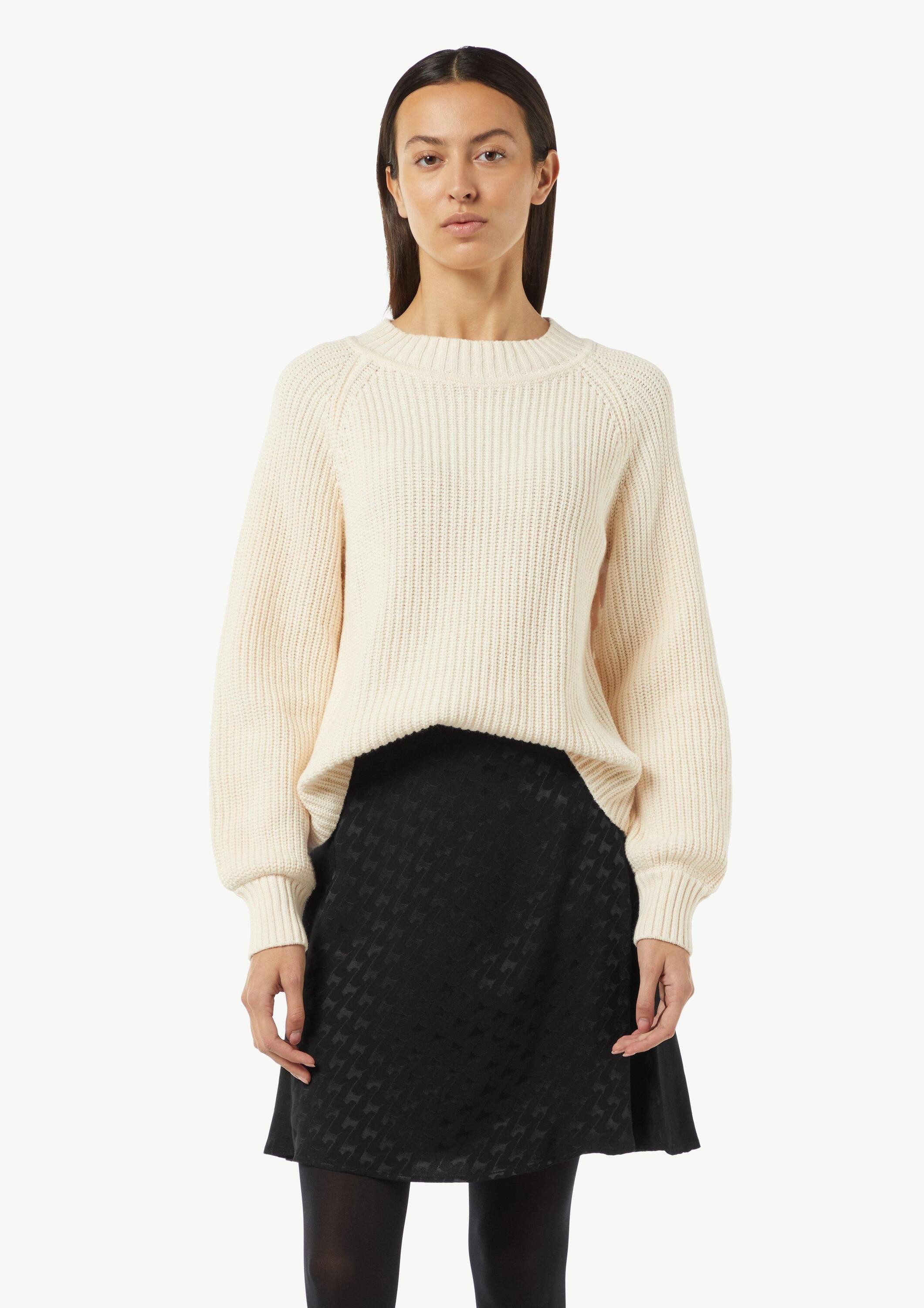 comma Minirock Rock A-Linien-Rock mit Hahnentrittmuster günstig online kaufen