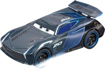 Carrera® Autorennbahn Rennbahn Disney·Pixar Cars Neon Nights Rennstrecke Komplettset ab 6J (Streckenlänge 5.3 m), inkl. 2 Spielzeugautos