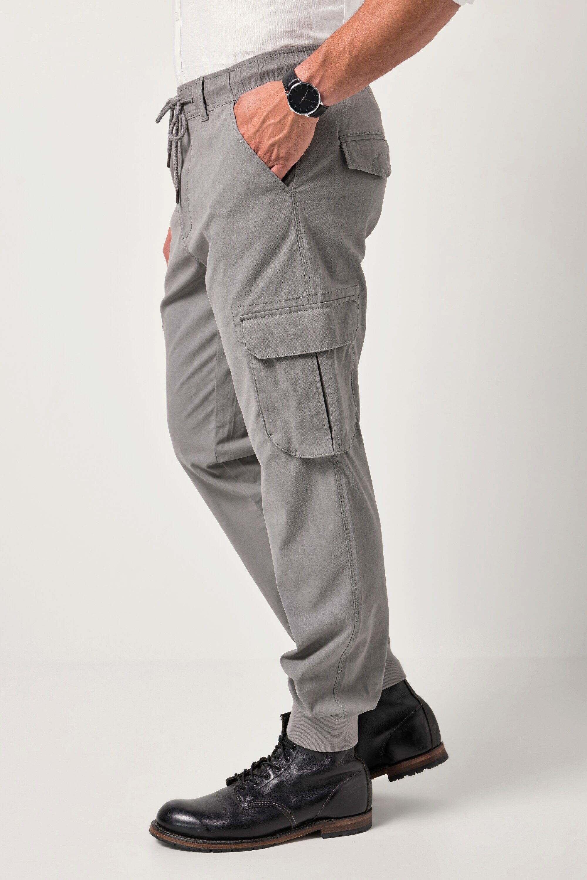JP1880 Cargohose Cargohose FLEXNAMIC® viele Taschen Modern Fit