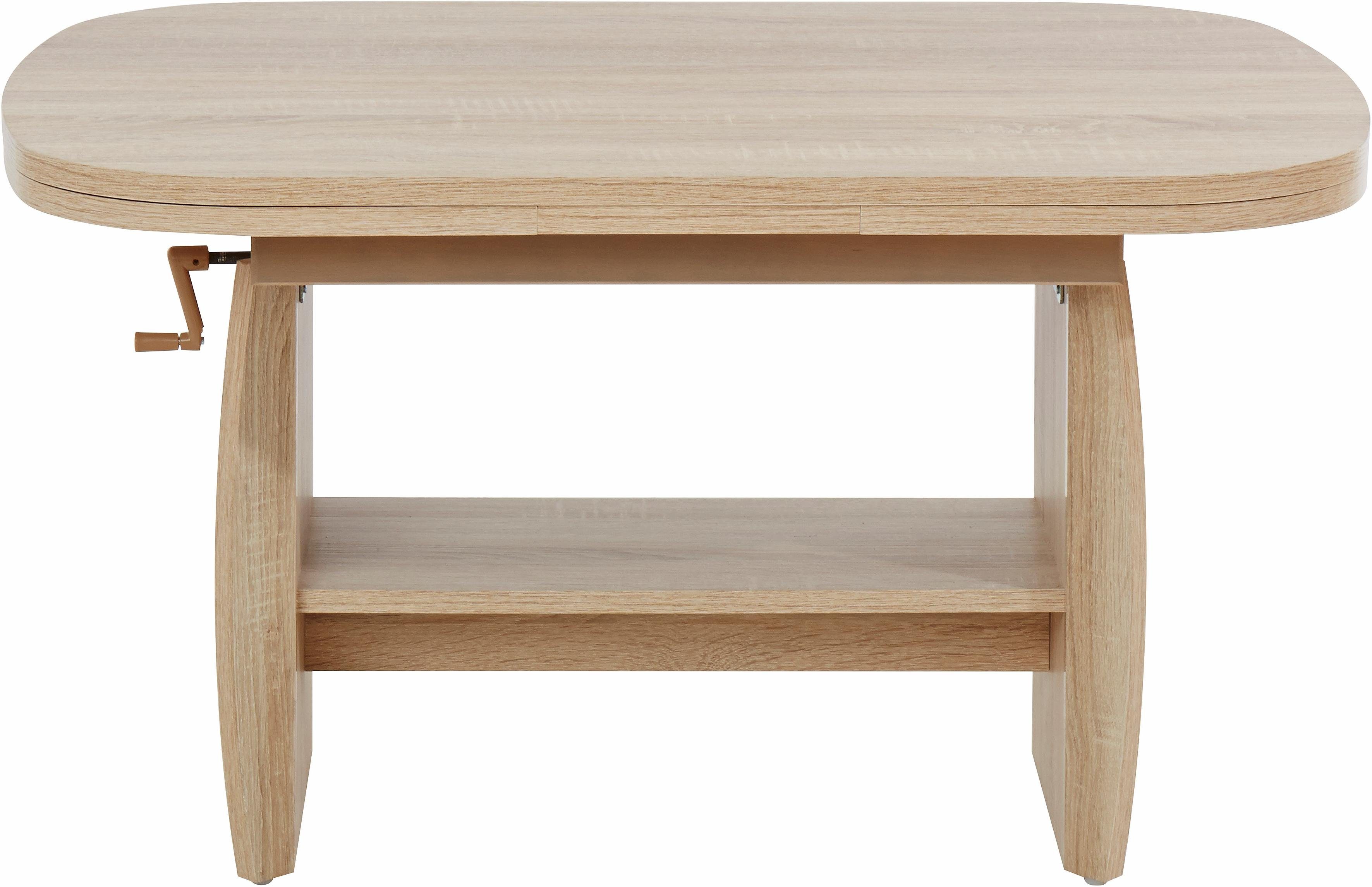 HELA Couchtisch, Höhenverstellbar und ausziehbar günstig online kaufen