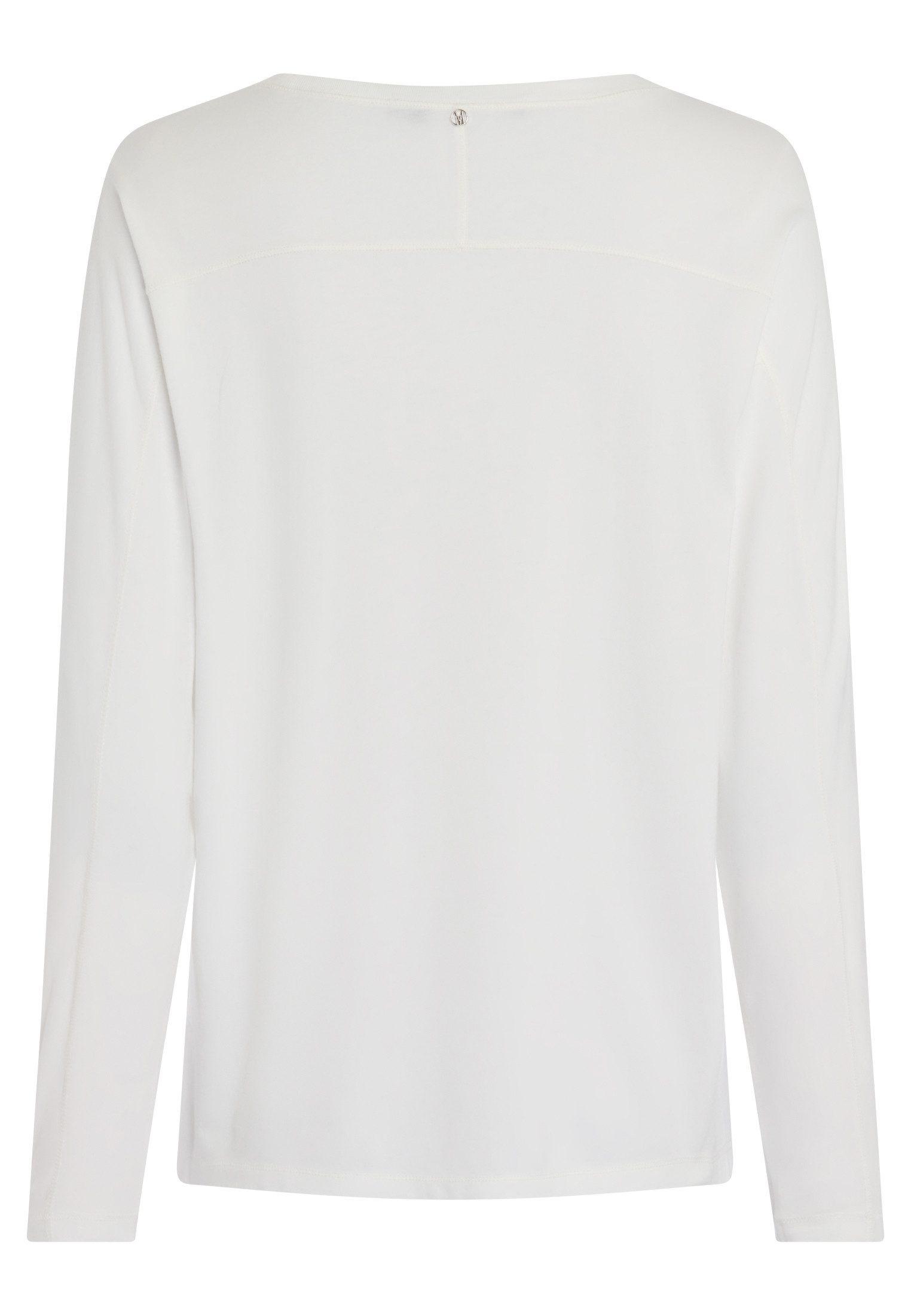 MARC AUREL Langarmshirt Frottée Applikation günstig online kaufen