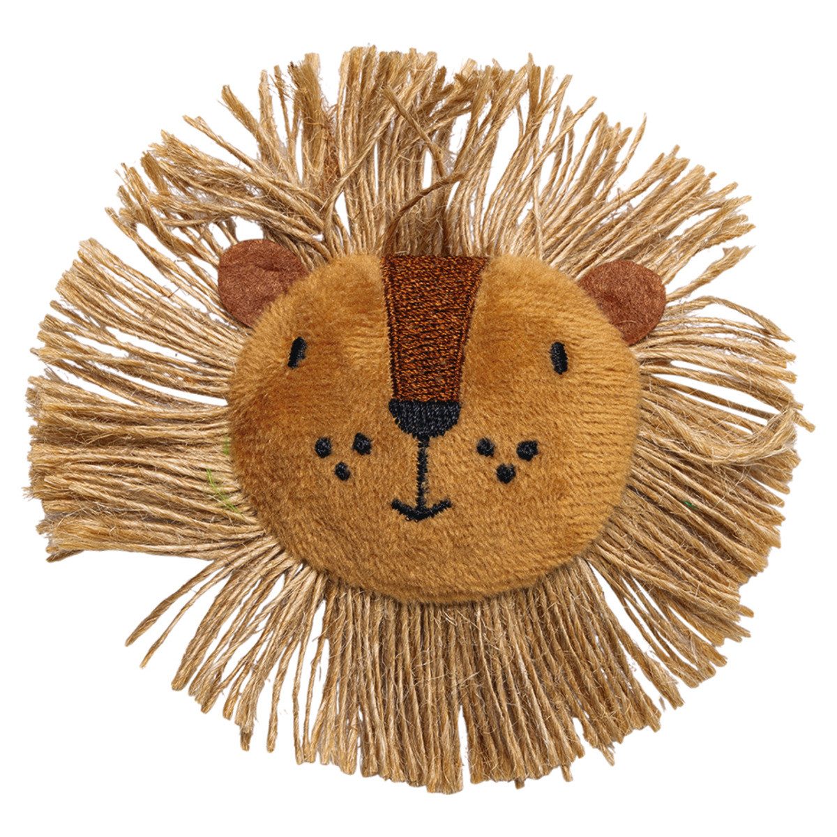 Beeztees Tierkuscheltier Katzenspielzeug Dschungel Leon braun günstig online kaufen