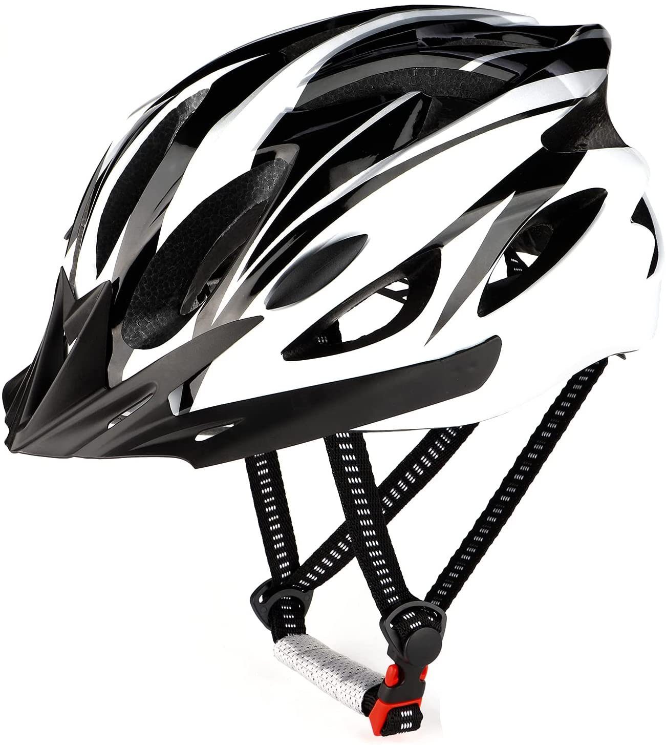 Fahrradhelm Herren Radhelm Bike Helmet MTB Erwachsene Verstellbarer Schutzhelm 