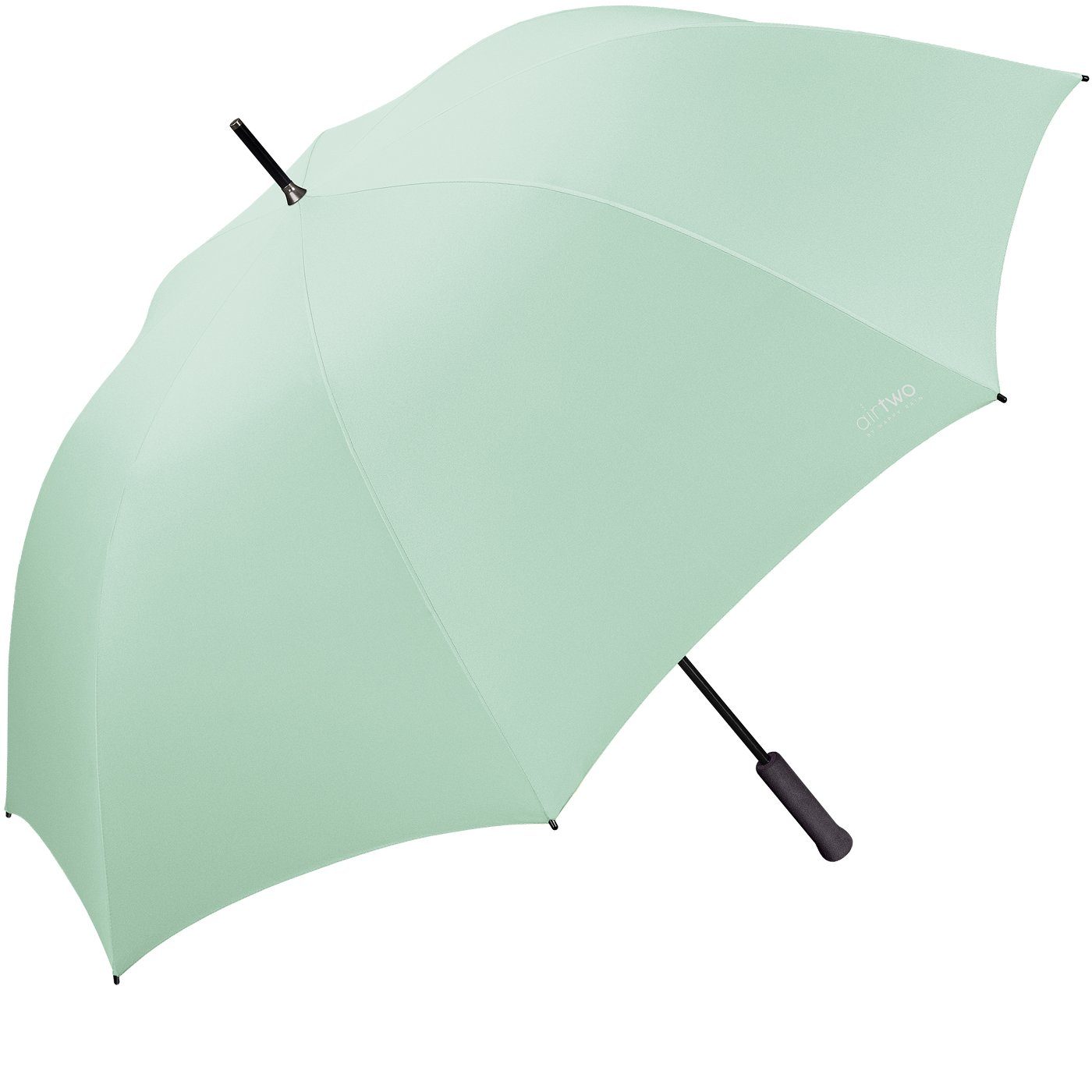 HAPPY RAIN Golfregenschirm Air XXL für mit nur Zwei genug Partnerschirm, super er mint Gramm - 262 wiegt Two Platz leichter