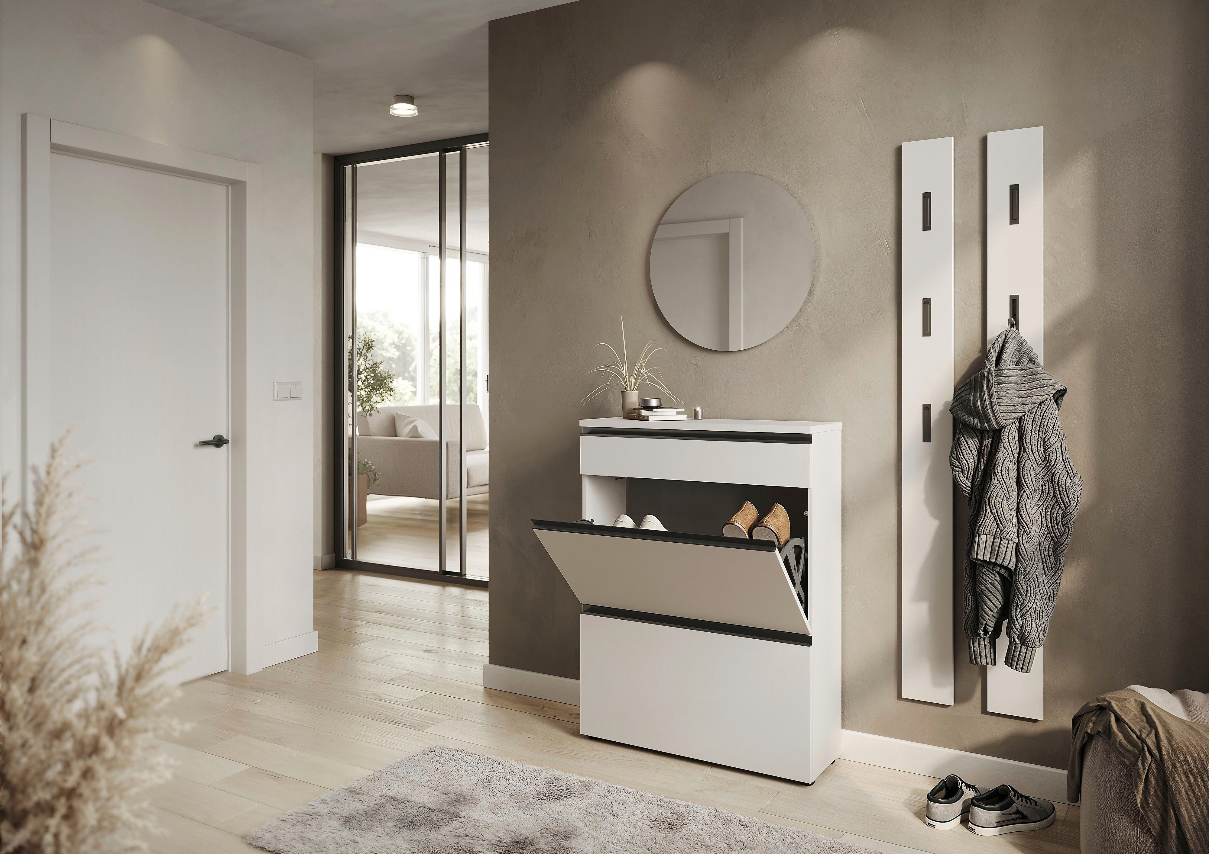 GERMANIA Schuhschrank GW-Baldone (1-St) Platz für bis zu 12 Paar Schuhe günstig online kaufen