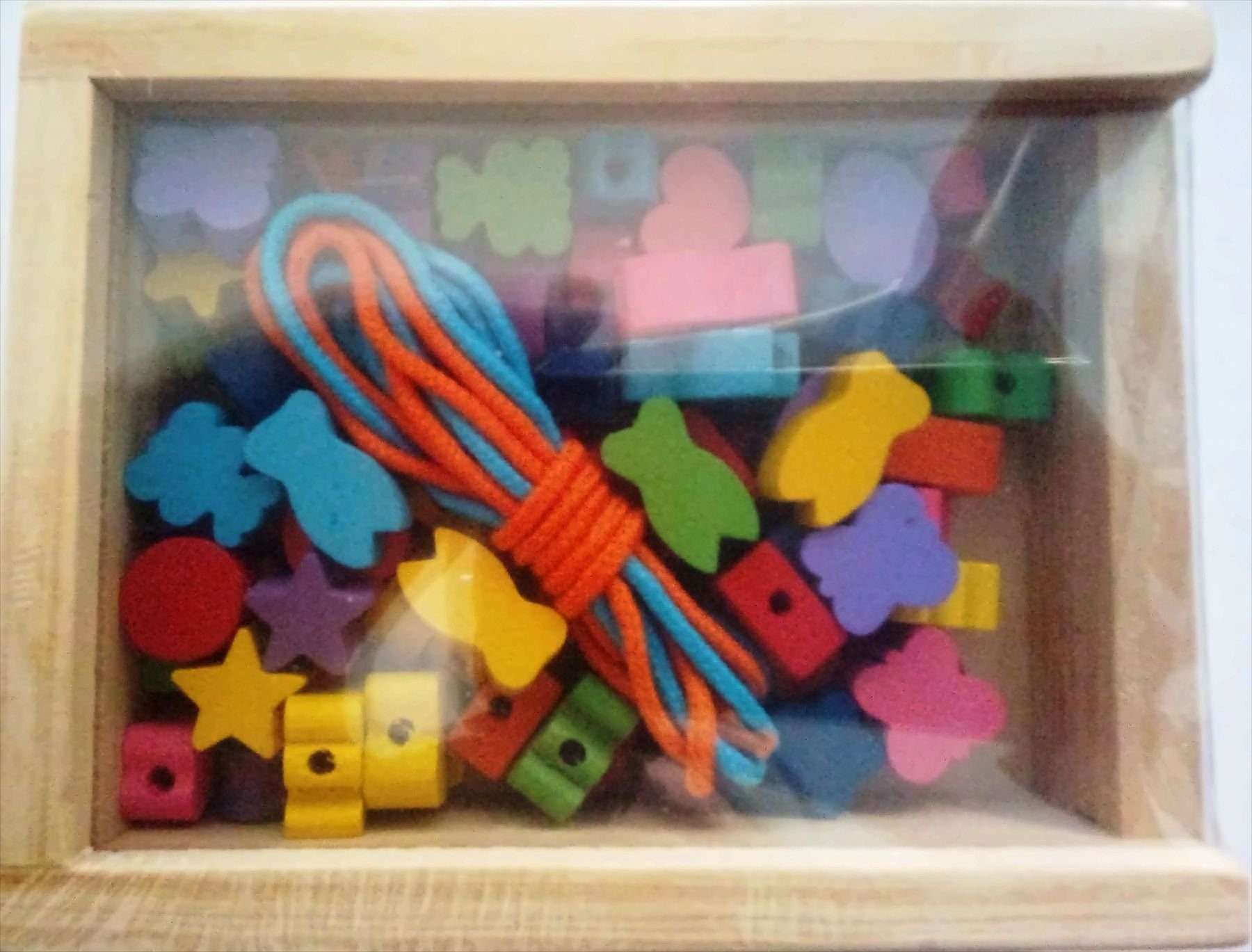 Spiel House Of Marbles - Schmuckperlen aus Holz im Kästchen, House Of Marbles - Schmuckperlen aus Holz im Kästchen