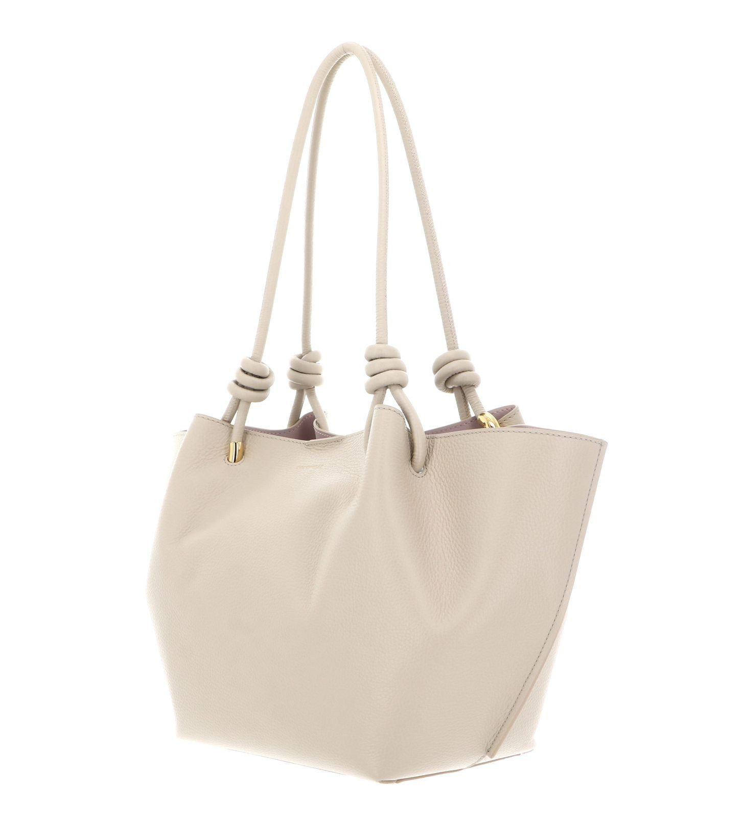 COCCINELLE Schultertasche Handbag Grained Leather (Set, 2-tlg), aus echtem Rindsleder