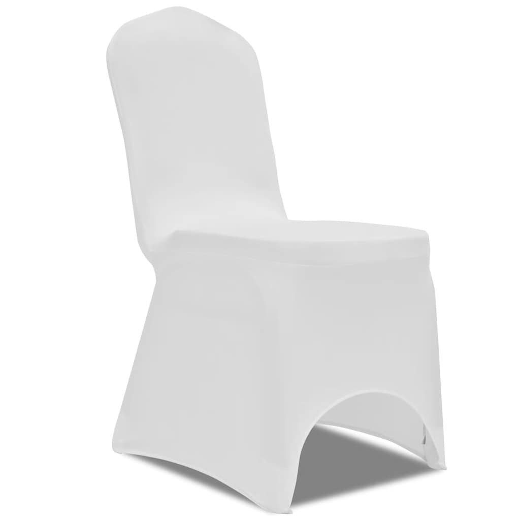 Hussen-Set 50 x Stuhlhusse Stretchhusse weiß