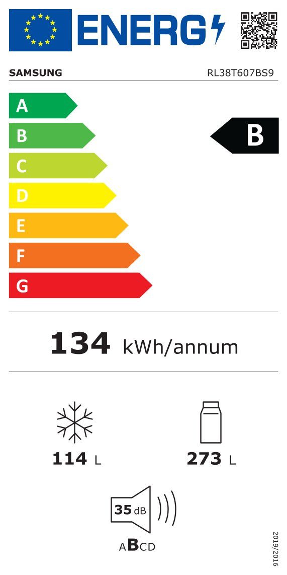 Energieeffizienzklasse: 