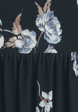 Laura Scott Jerseykleid mit Rüschenkante und Blumenmuster