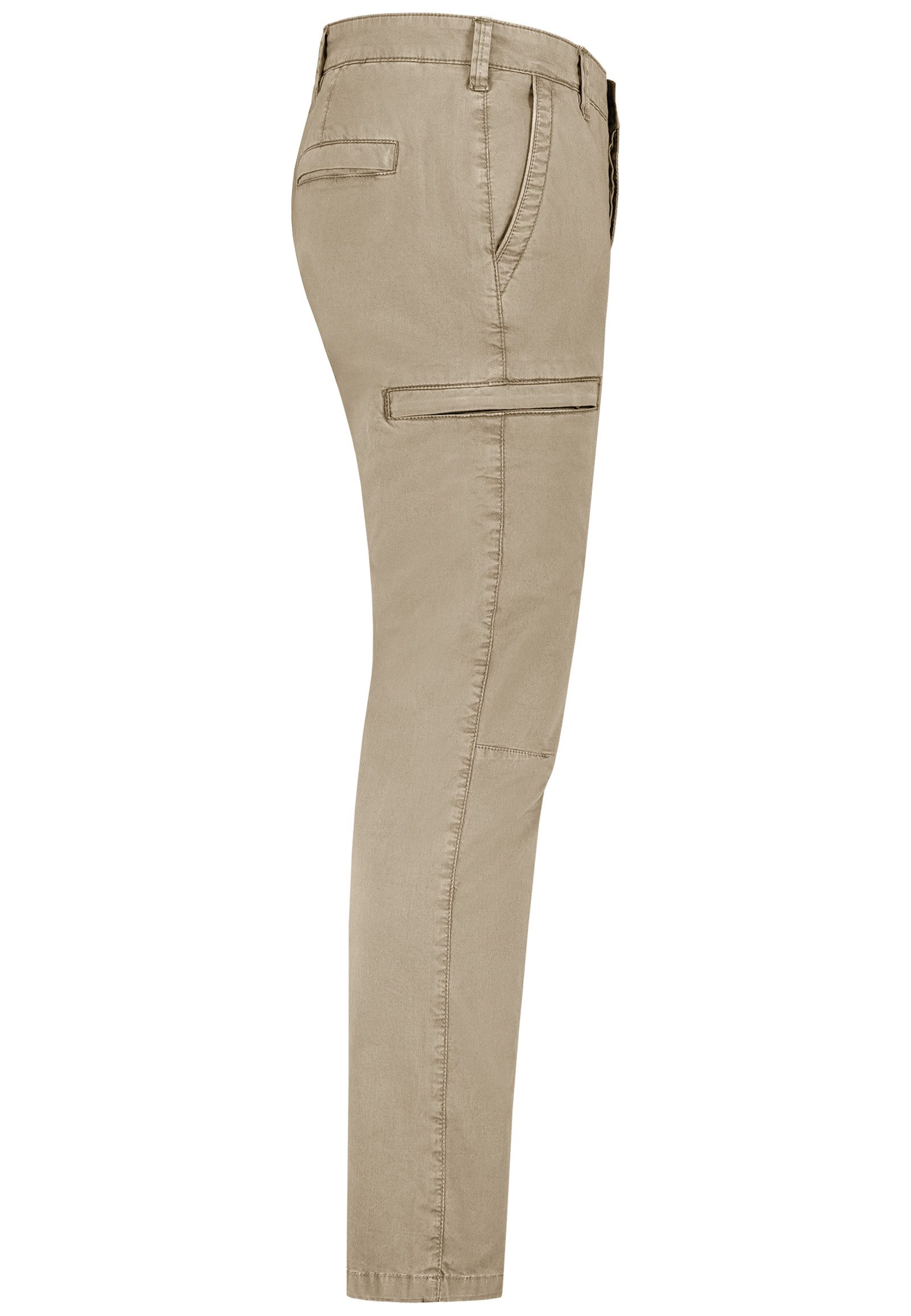 SUBLEVEL Chinohose Cargo- mit Seitentaschen und Reißverschluss Chino Pants günstig online kaufen