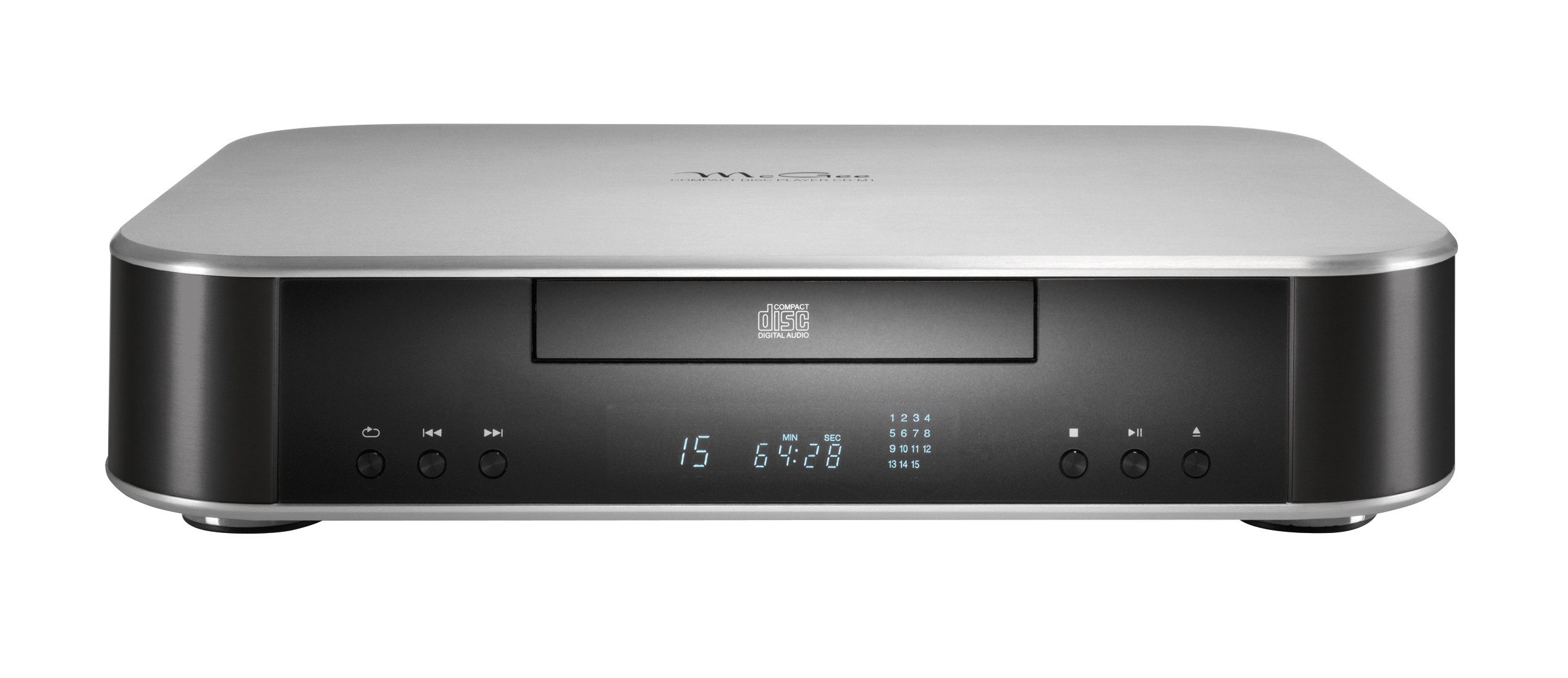McGee CD-M1 CD-Player (integrierter Burr Brown D/A-Wandler, Aluminium-Gehäuse, Fernbedienung)
