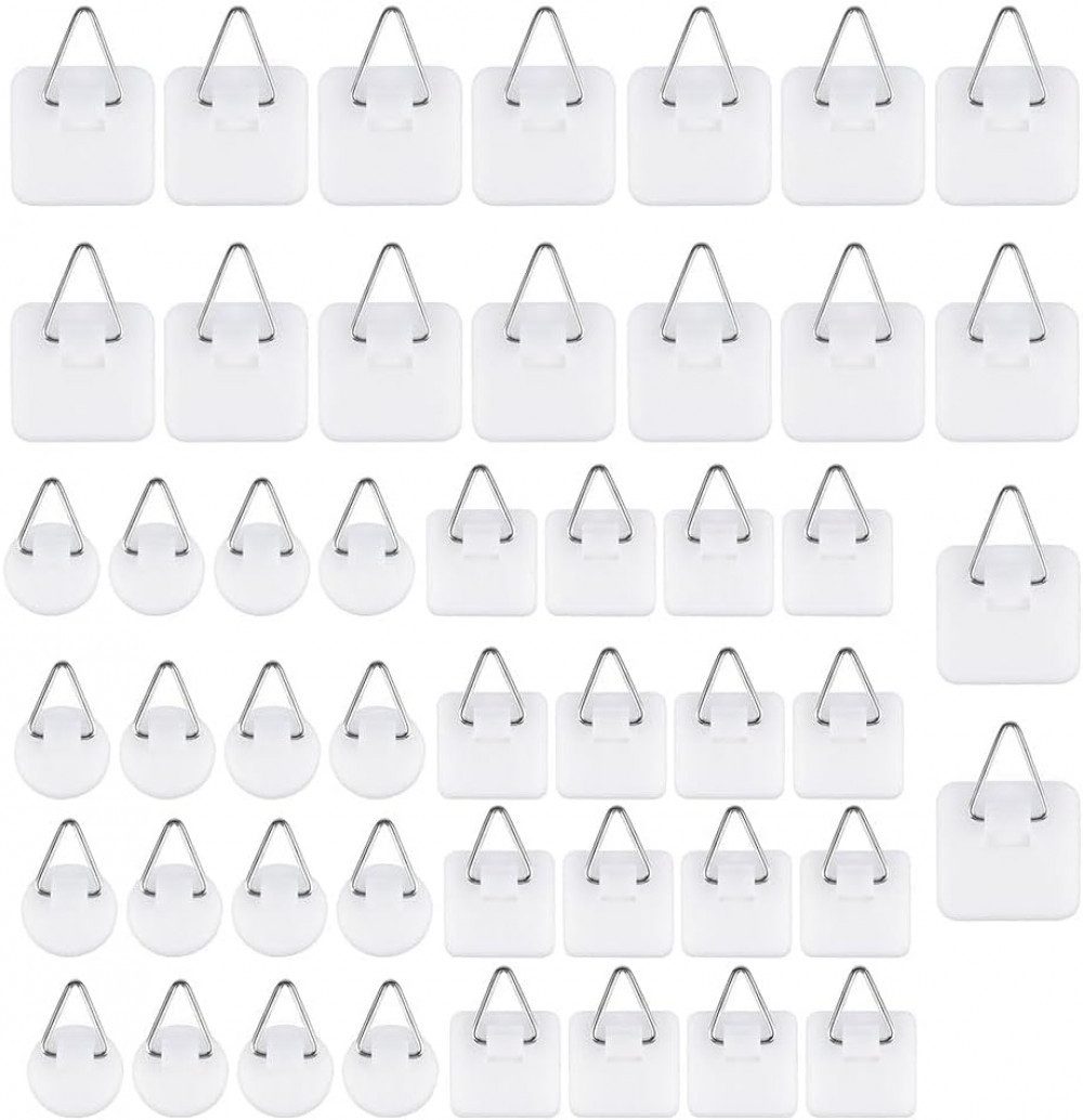 FELIXLEO Staffelei Bilderhaken Selbstklebend, Bildaufhänger mit Drei Formen