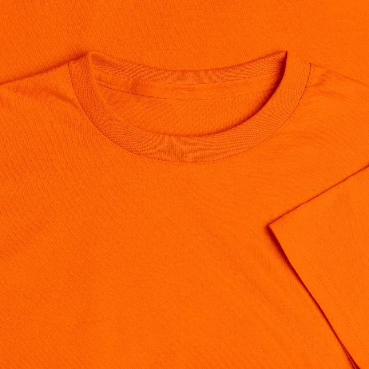 Spreadshirt T-Shirt Oranges M Kostüm Mit Gesicht Karneval Gruppen Kinder T-Shirt (1-tlg)