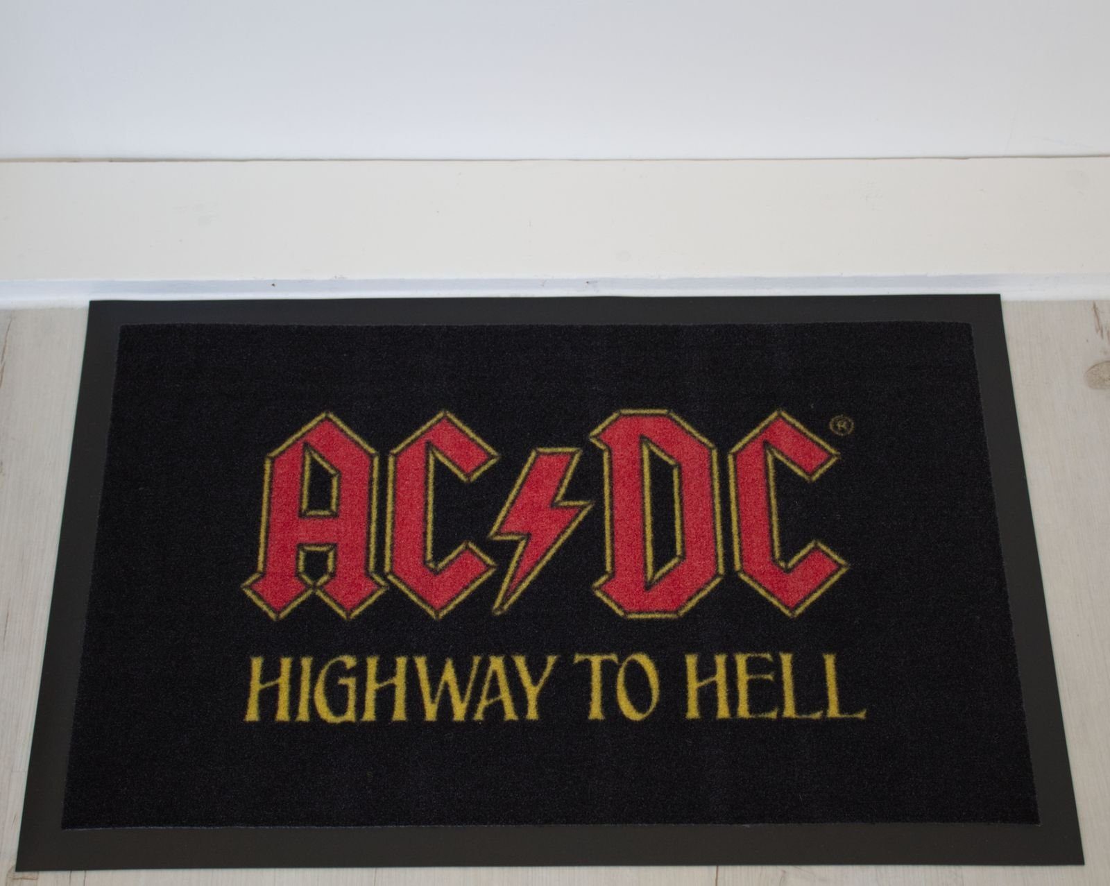 Teppich AC/DC - Mr. Türmatte to mm Highway cm, 060 040 3 x Rechteckig, Ghorbani, Höhe: Hell