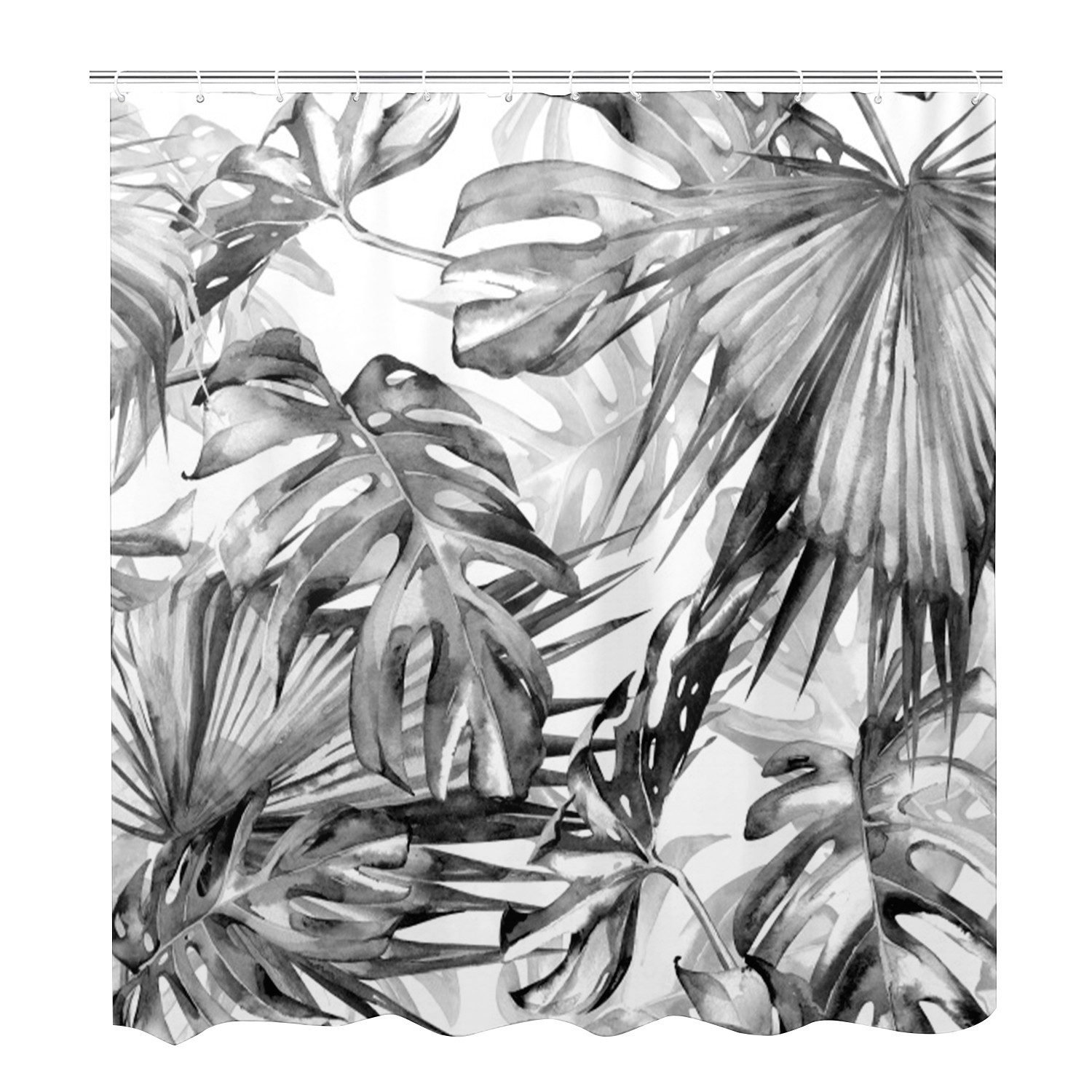 Coonoor Duschvorhang Textil Anti-schimmel Wasserdicht Waschbar Badvorhang 1 günstig online kaufen