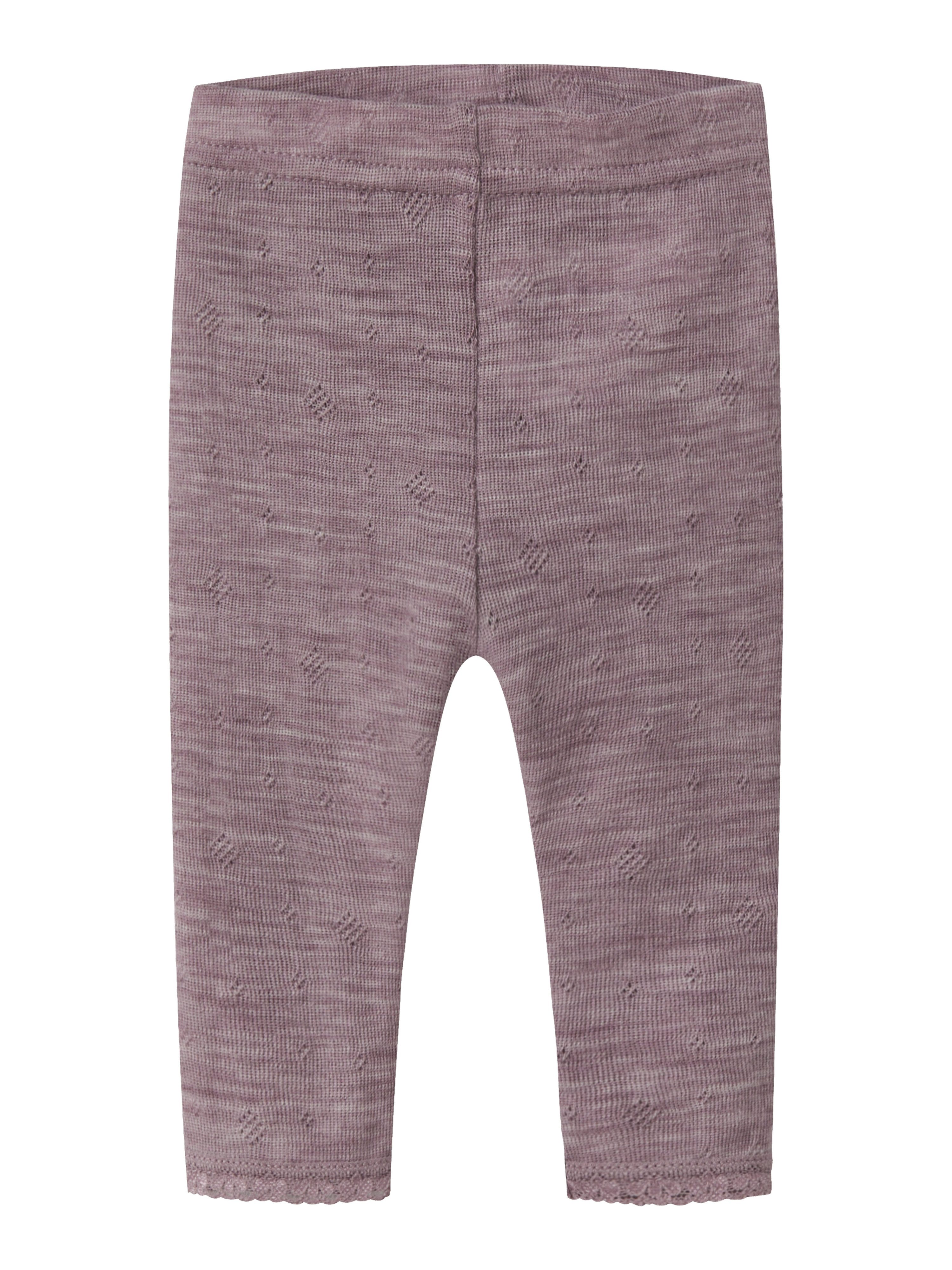 Name It Leggings NBFWANG WOOL NEEDLE LEGGING SOLID NOOS Wolle, slim fit