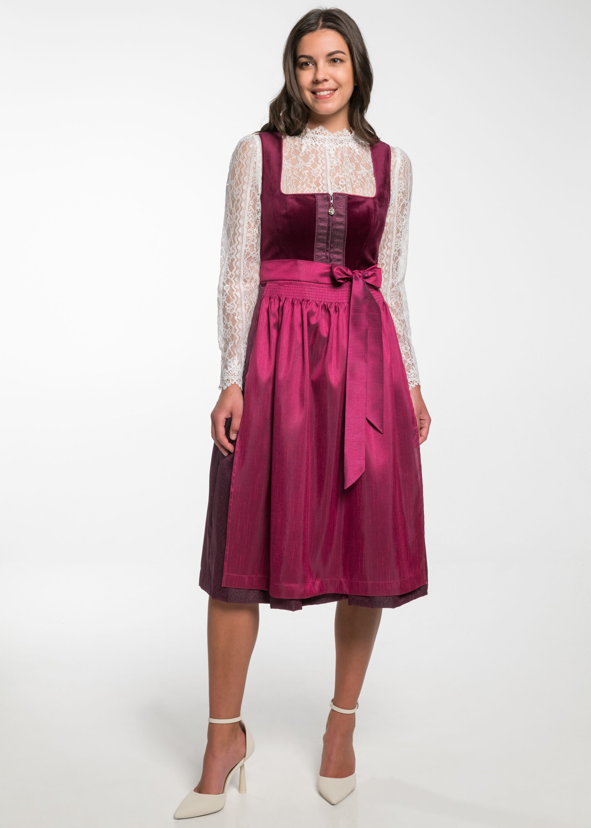 Spieth & Wensky A-Linien-Kleid Buchsbaum (1-tlg) günstig online kaufen