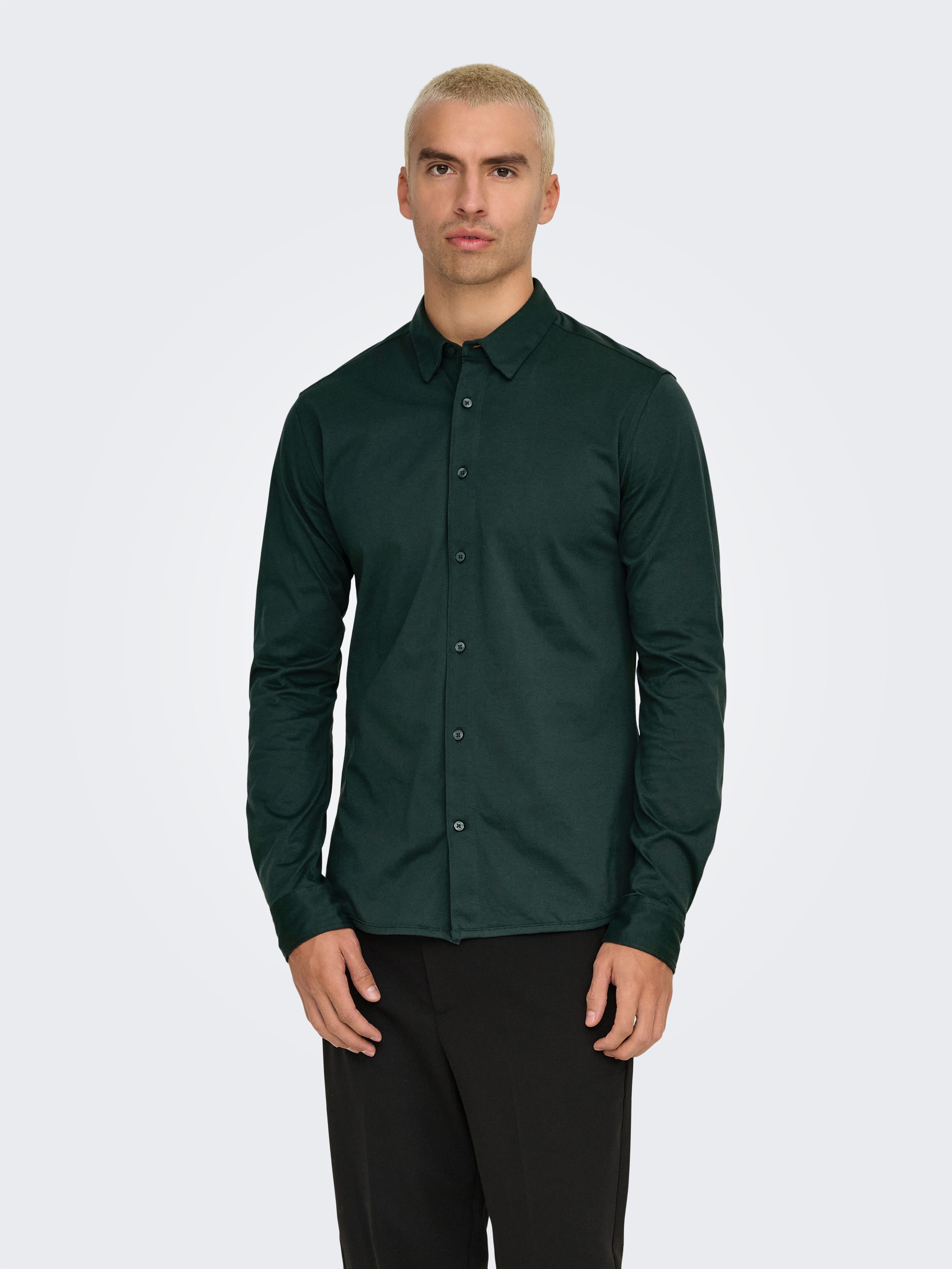 ONLY & SONS Langarmhemd ONSROBIN B/U LS STRETCH SHIRT NOOS günstig online kaufen