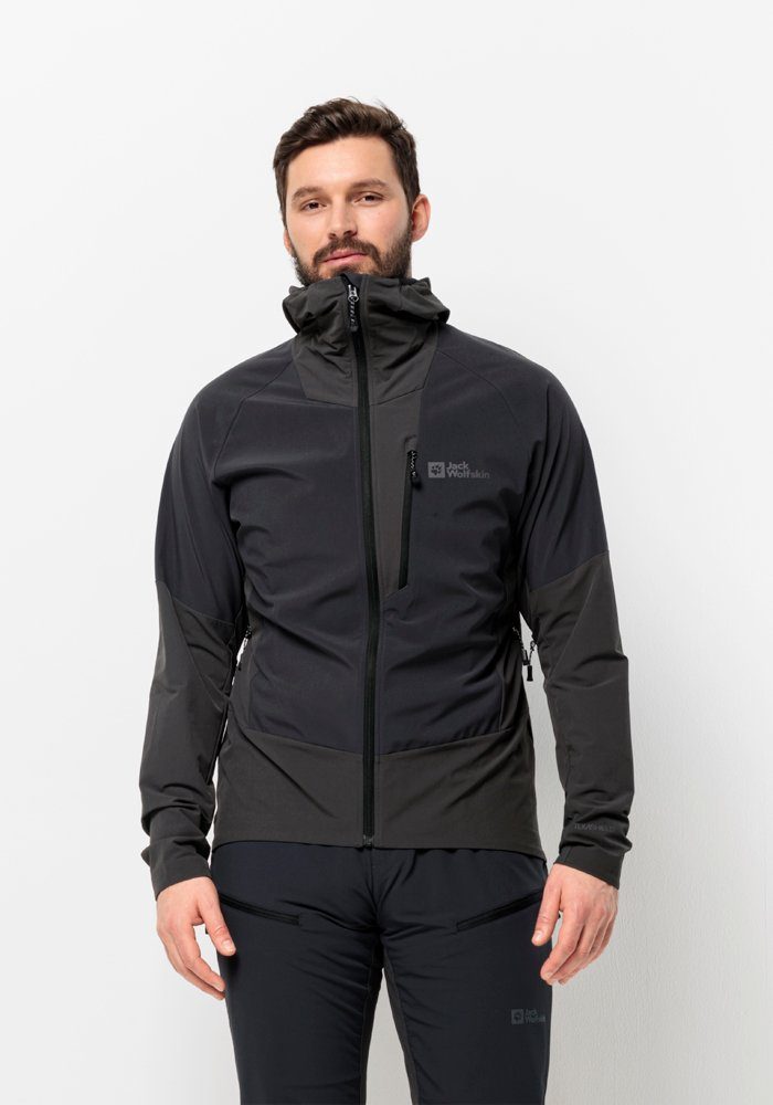 Jack Wolfskin Softshelljacke ALPSPITZE HOODY M