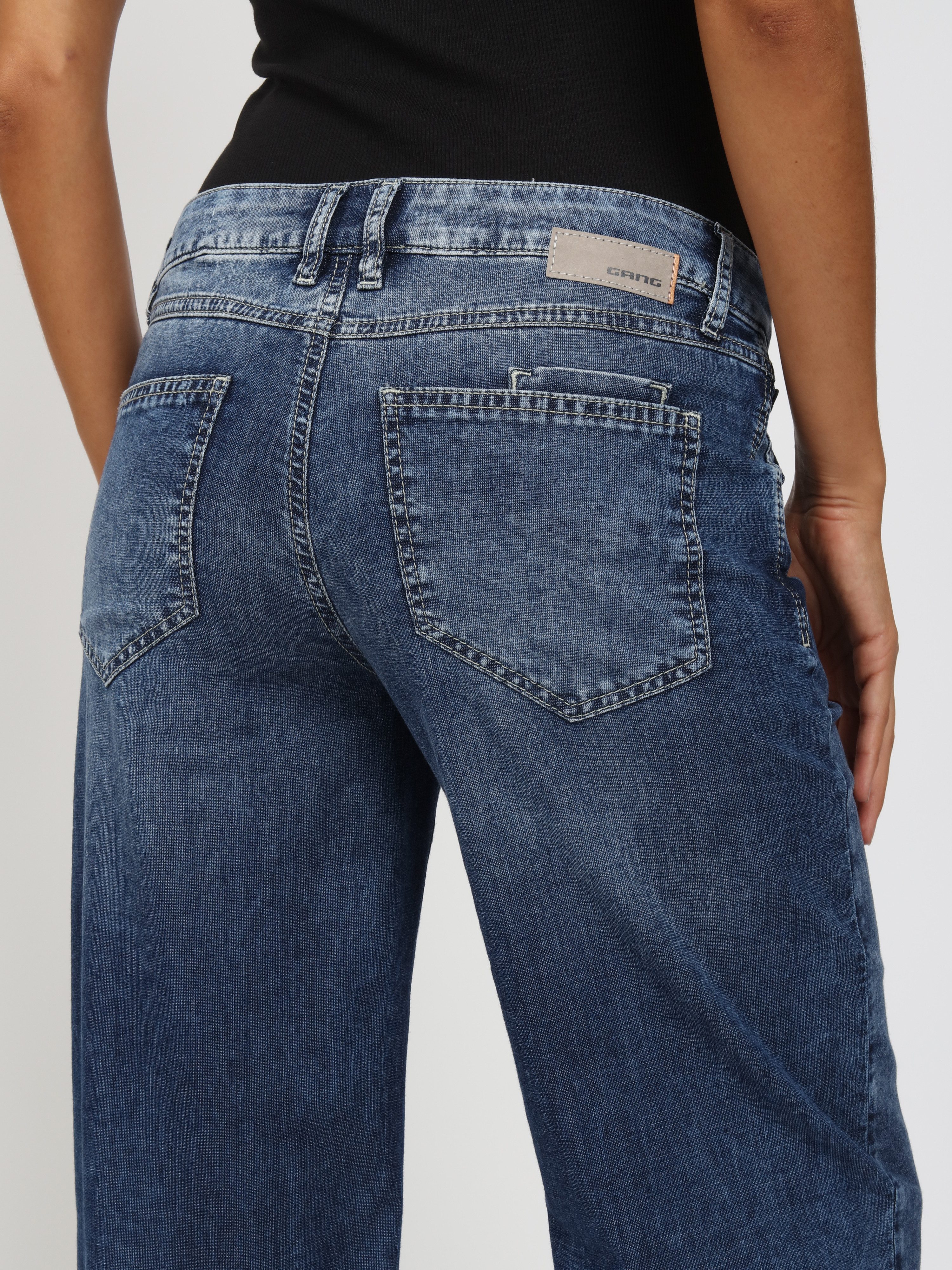 GANG Straight-Jeans 94RIVER Light Denim, Comfort Fit