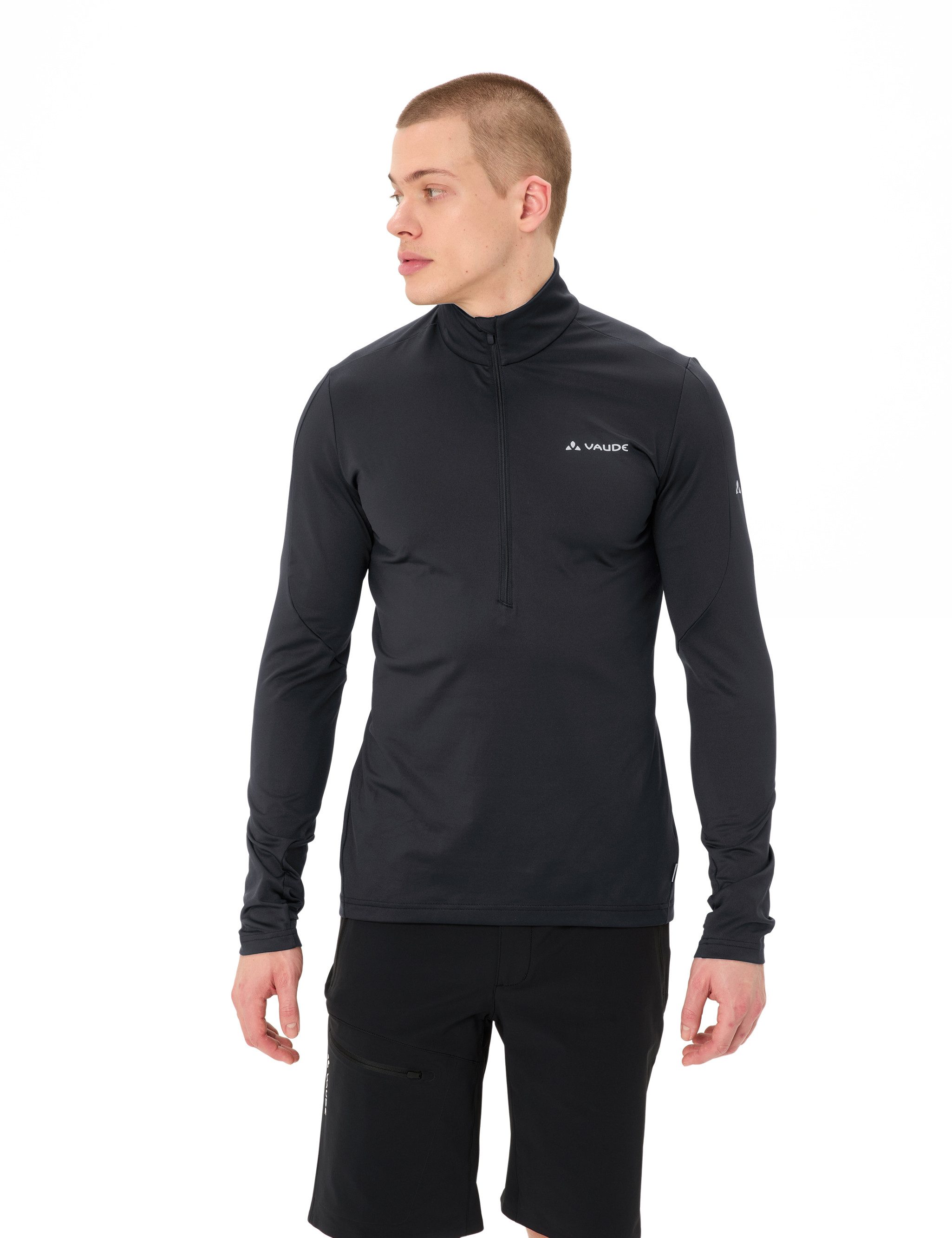 VAUDE Langarmshirt MEN'S LIVIGNO HALFZIP II (1-tlg) günstig online kaufen