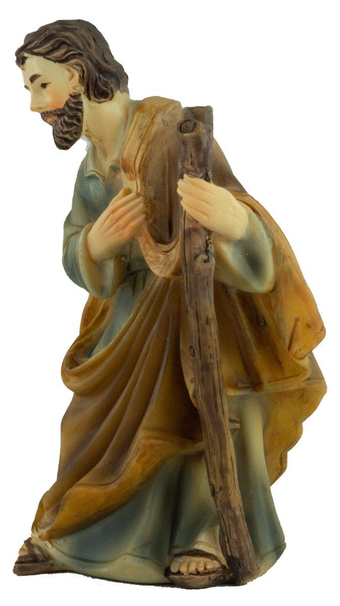 Krippenfiguren cm, Krippenfiguren 504-01 Krippenfigur handbemalte St., Familie 10 ca. Krippenursel K Heilige 4-tlg), (4 4-tlg.,