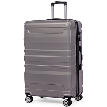 SIKAINI Handgepäckkoffer B-DJ-PP294407BAA, 1 Rollen, Koffer mit TSA-Schloss und Universalrad