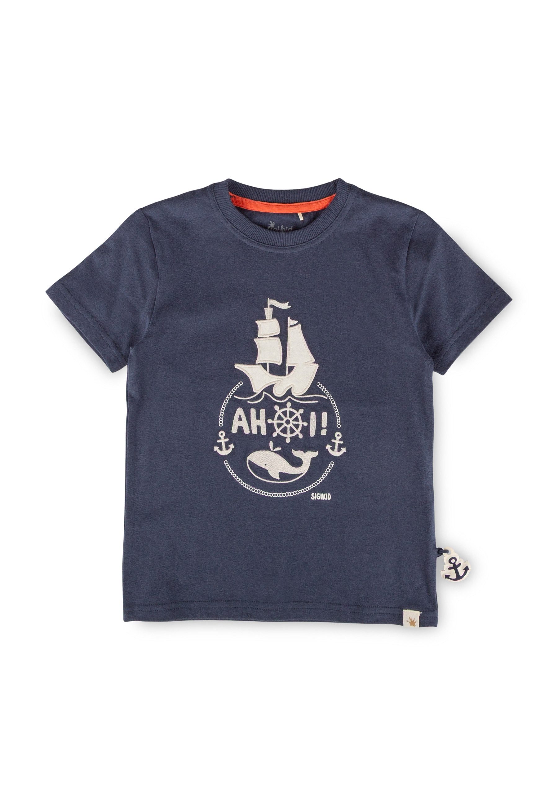 Sigikid T-Shirt Ahoi Little Pirate für Kinder Jungen (1-tlg)