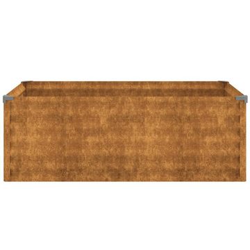 vidaXL Hochbeet Hochbeet 100x50x36 cm Cortenstahl (1 St)