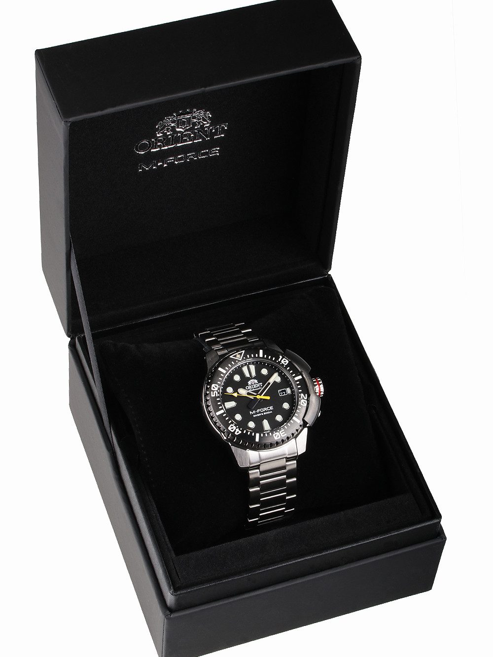 Orient Automatikuhr Orient RA-AC0L01B00B M-Force Automatik Herrenuhr 45mm 20ATM Orient RA-AC0L01B00B M-Force Automatik Herrenuhr 45mm 20ATM