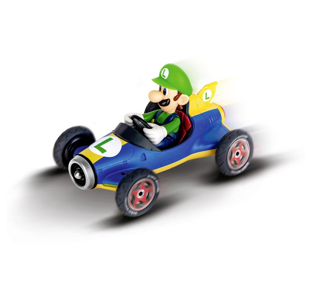 Thumbnail - CARRERA RC RC-Auto Carrera RC 370181067 Mario Kart Mach 8, Luigi 1:18 RC Einsteiger Model