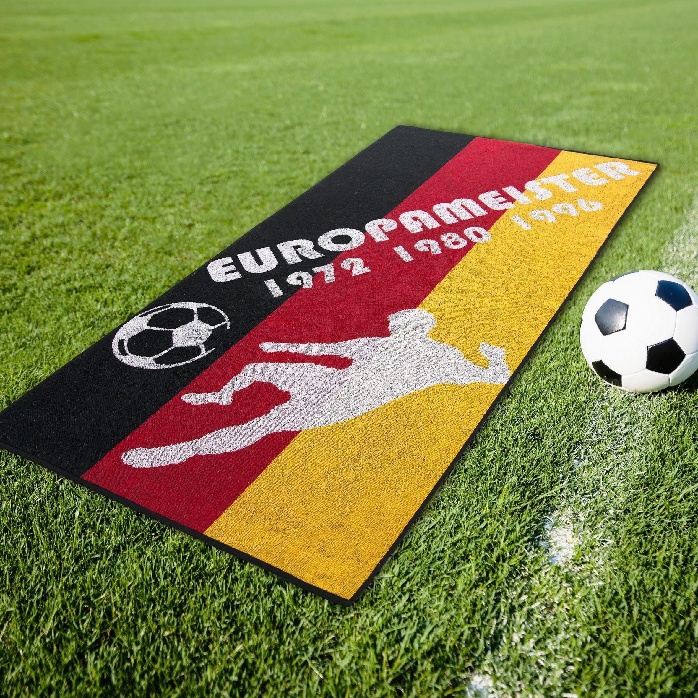 Dyckhoff Badetuch Europameister, Zwirnfrottee (1-St) günstig online kaufen