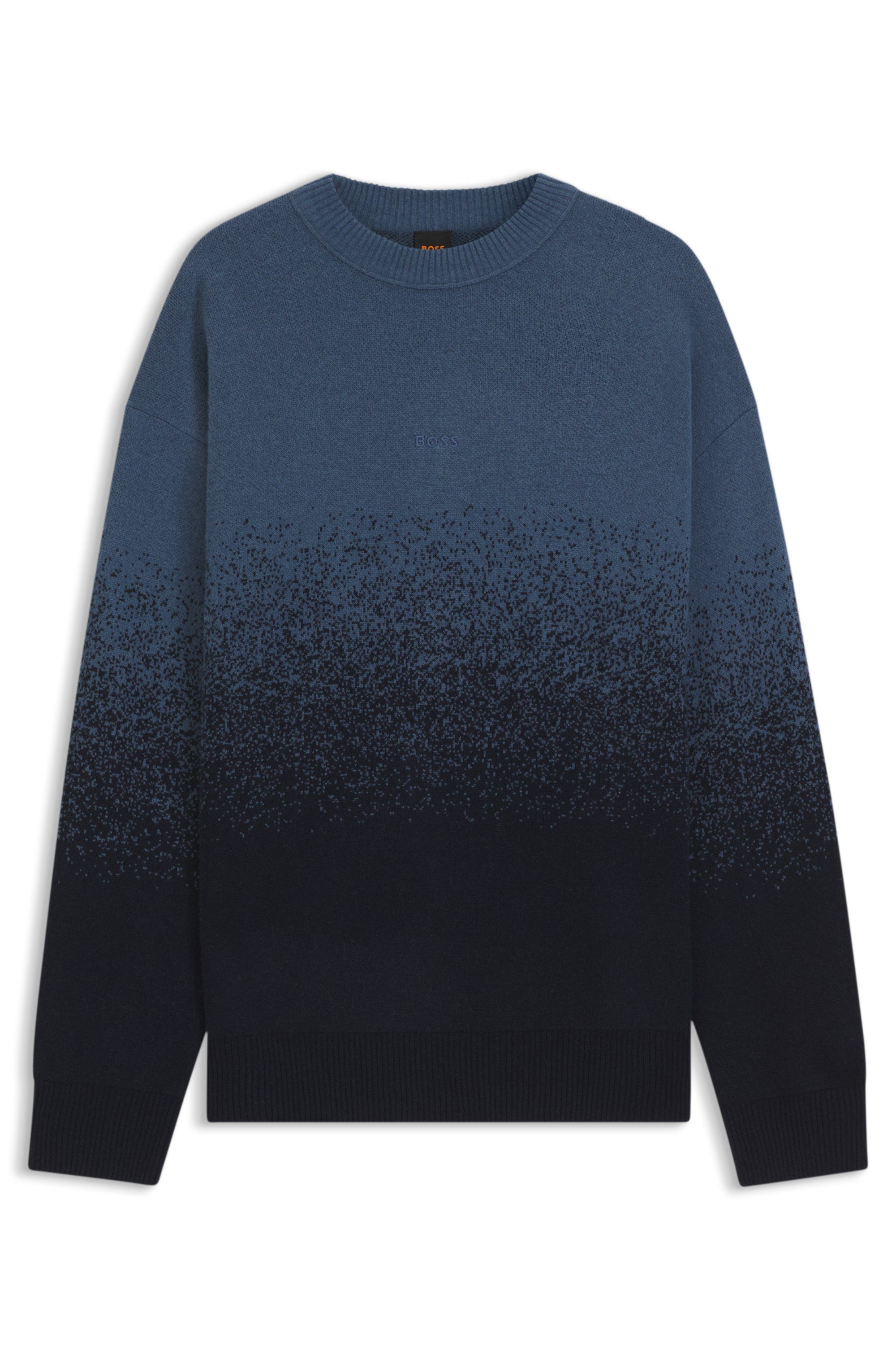Jacquardpullover Kalbrush