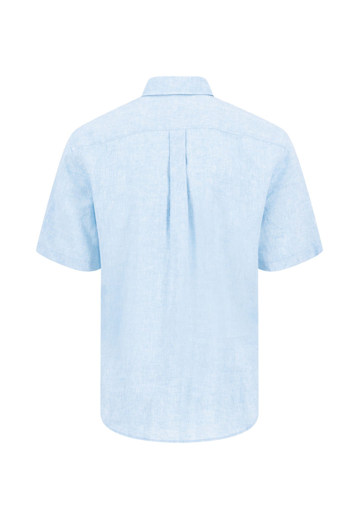 FYNCH-HATTON Kurzarmhemd Kurzarm, Regular Fit, mit Brusttasche, mit Button-down-Kragen