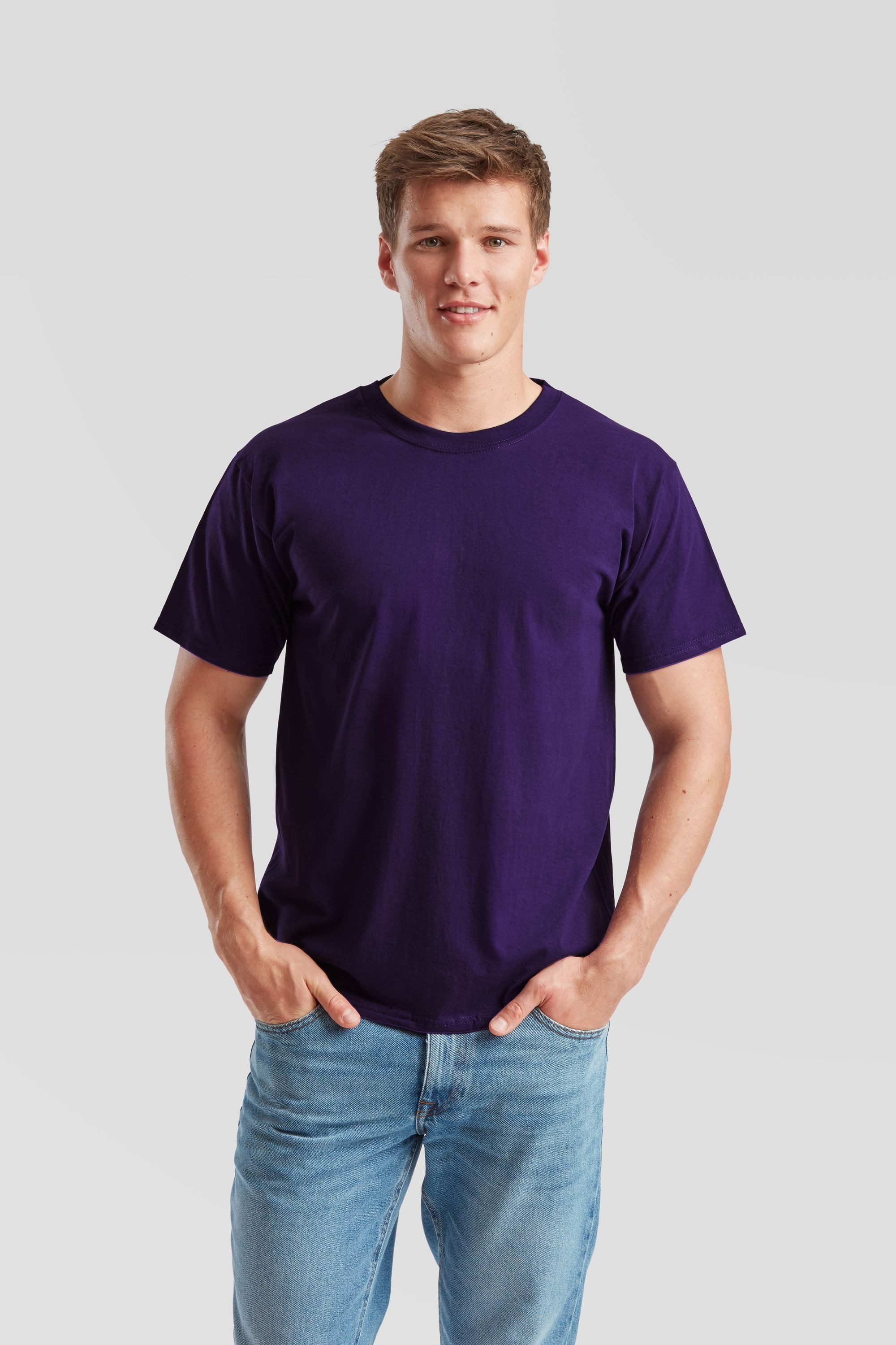 Fruit of the Loom Rundhalsshirt Fruit of the Loom Valueweight T