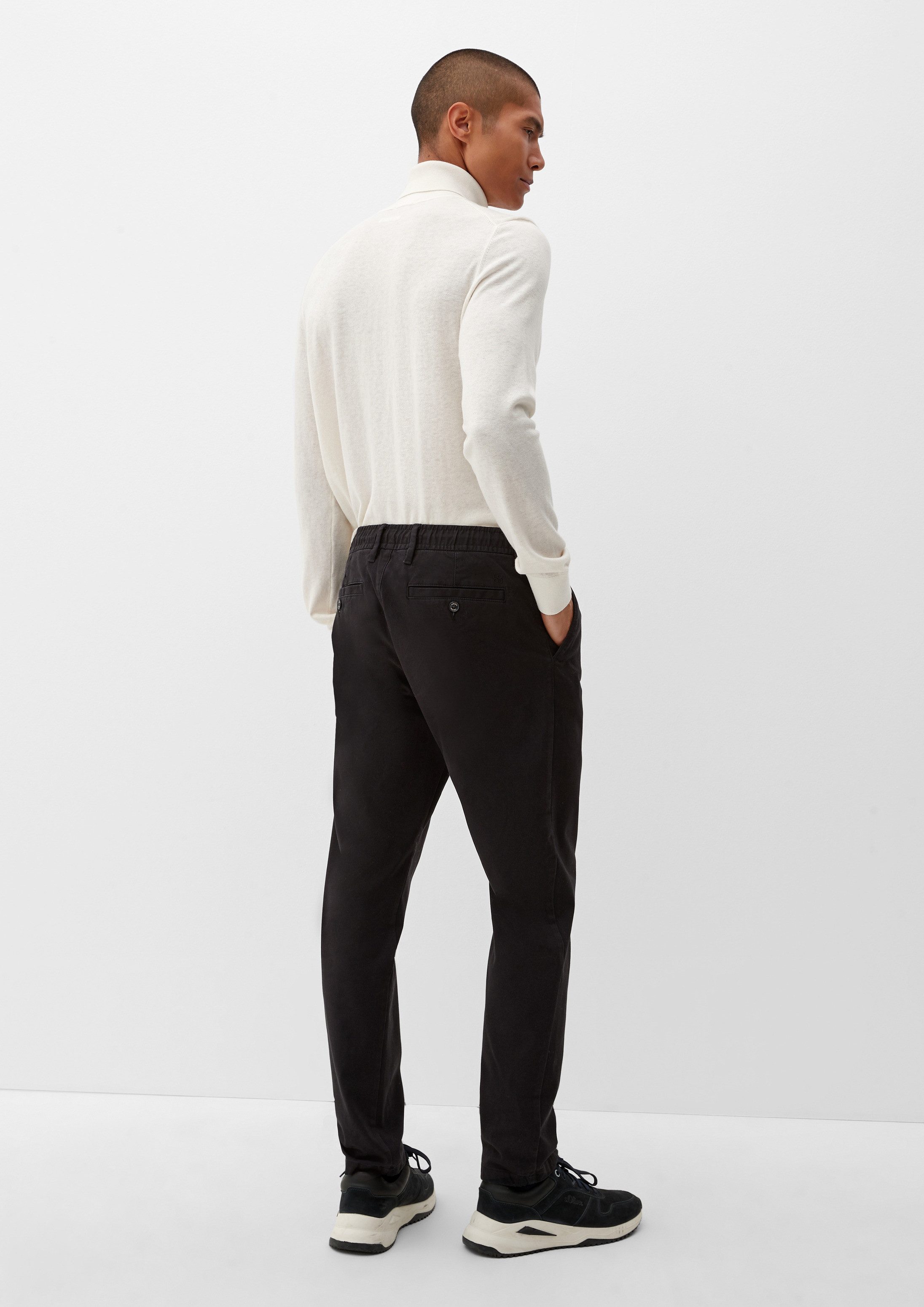 s.Oliver Jogginghose Hose DETROIT Relaxed: Jogg Pants aus Baumwollstretch